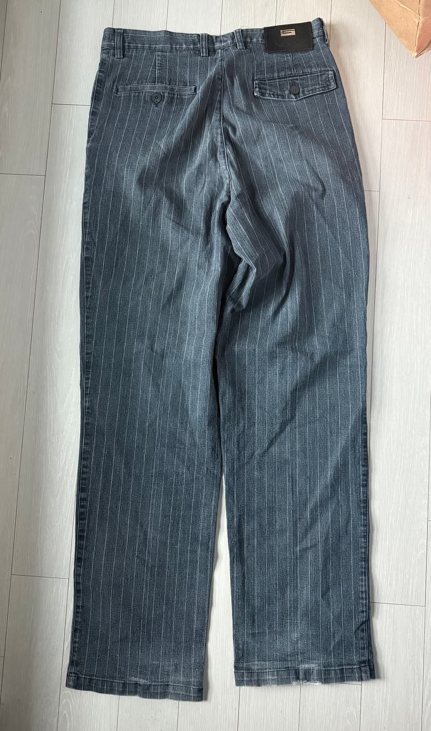 구찌 톰포드기 아카이브 스트라이프 팬츠 상품이미지2