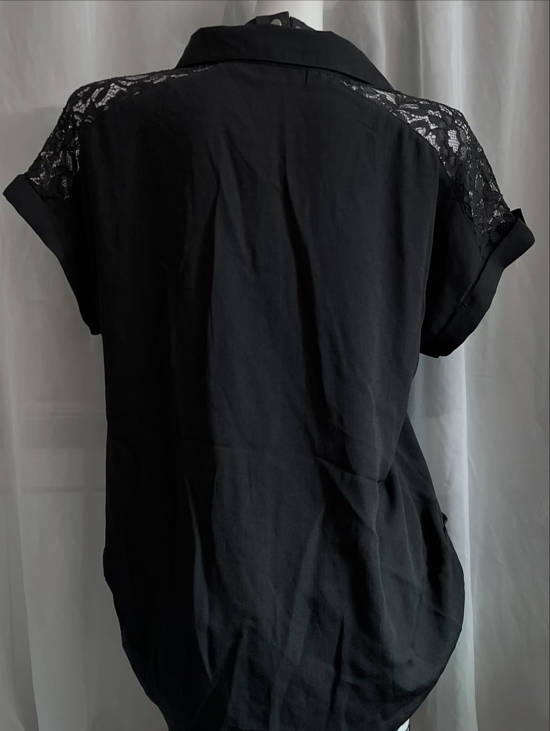 오네갸루 vintage lace shirt  상품이미지3