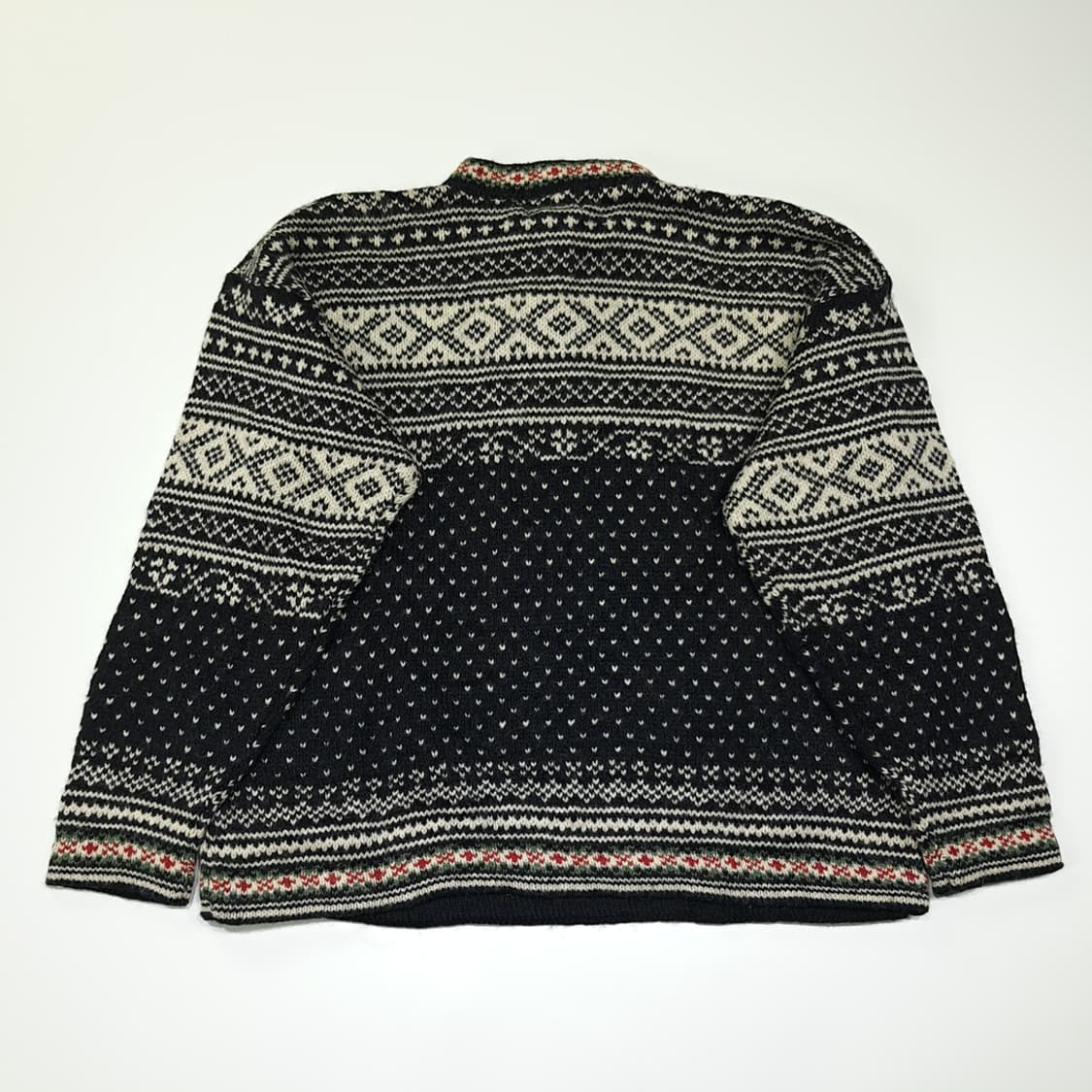 CL147 L 엘엘빈 미국판 페어아일 헨리넥 울 니트 상품이미지5