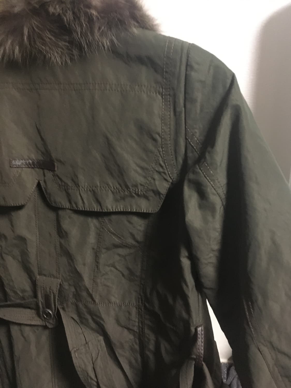 쉬즈미스 빈티지 퍼 사파리 자켓 상품이미지4