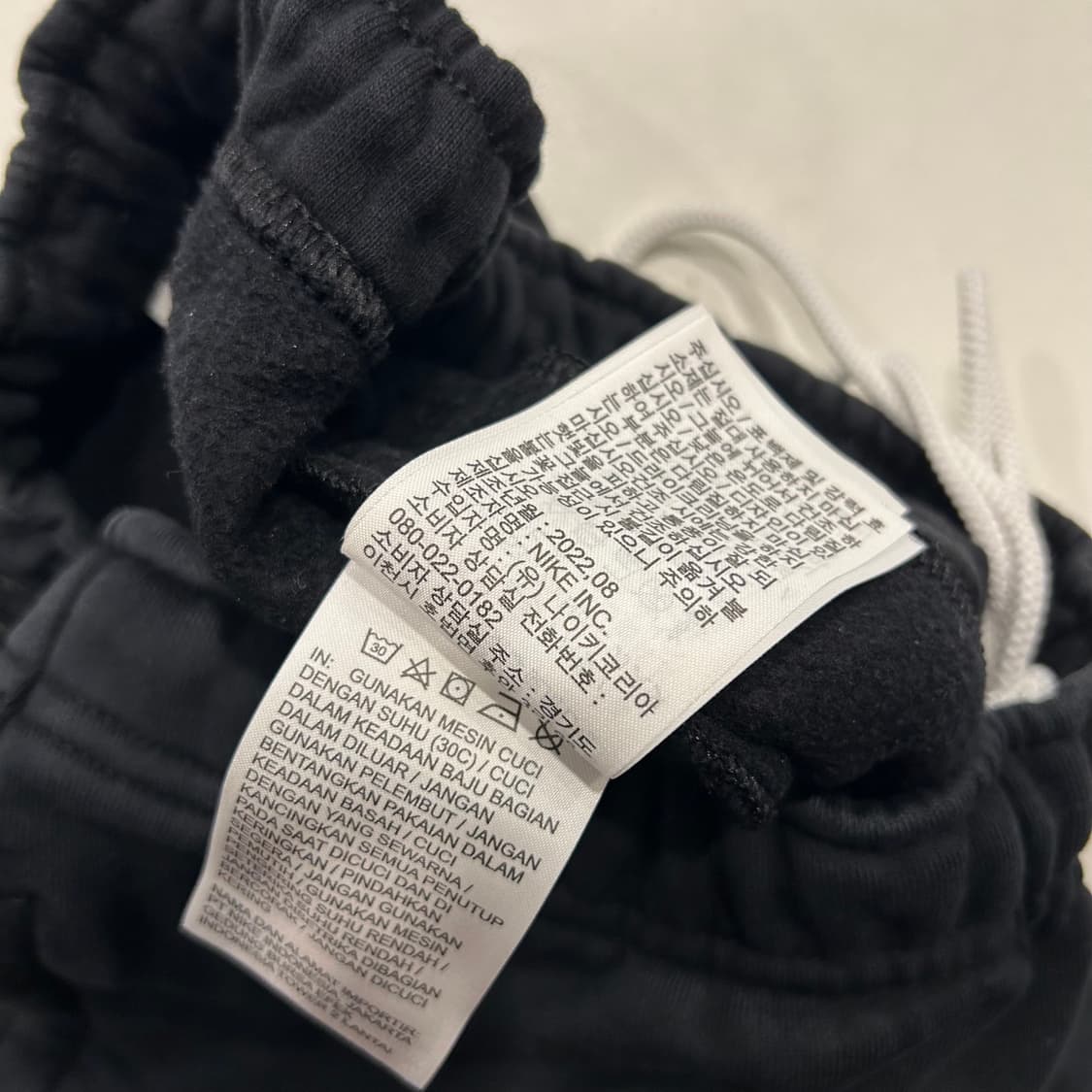 [XS] 나이키 NRG 스우시 블랙 조거팬츠 B191 상품이미지10