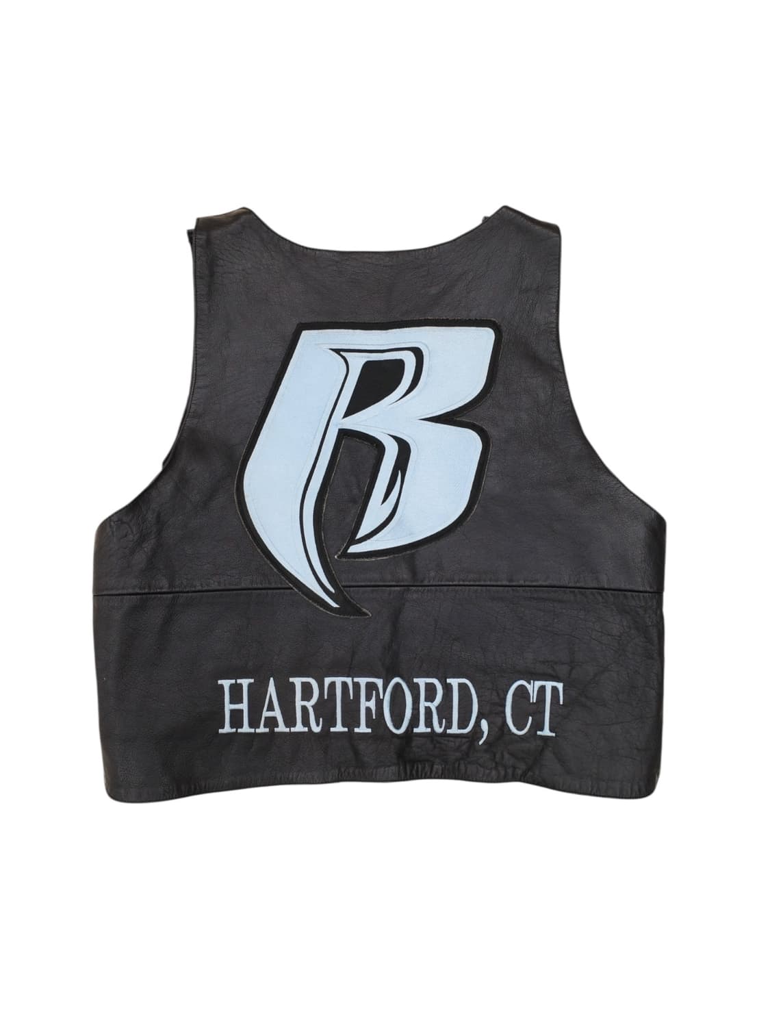 90’s 러프 라이더스 레더 베스트 상품이미지1