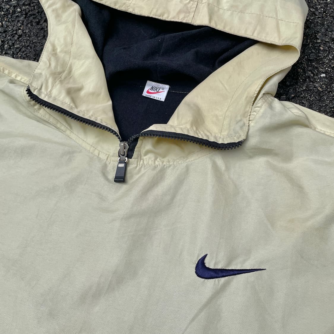 90s NIKE USA 대대장 아노락 바람막이 올드스쿨 트랙자켓 XL 상품이미지3