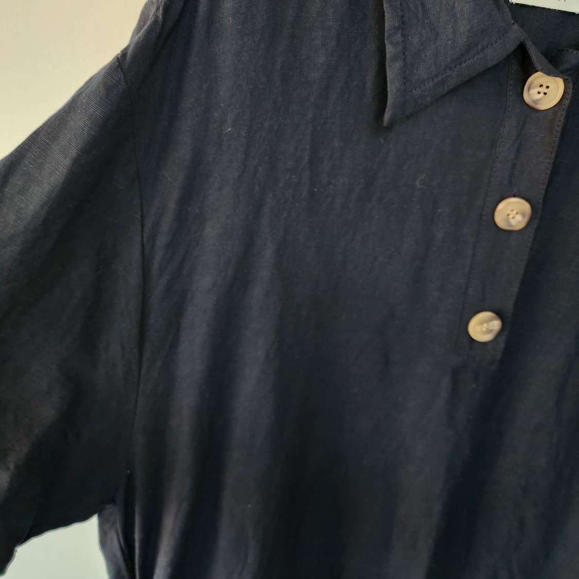 스튜디오톰보이 네이비 반팔 원피스 상품이미지3