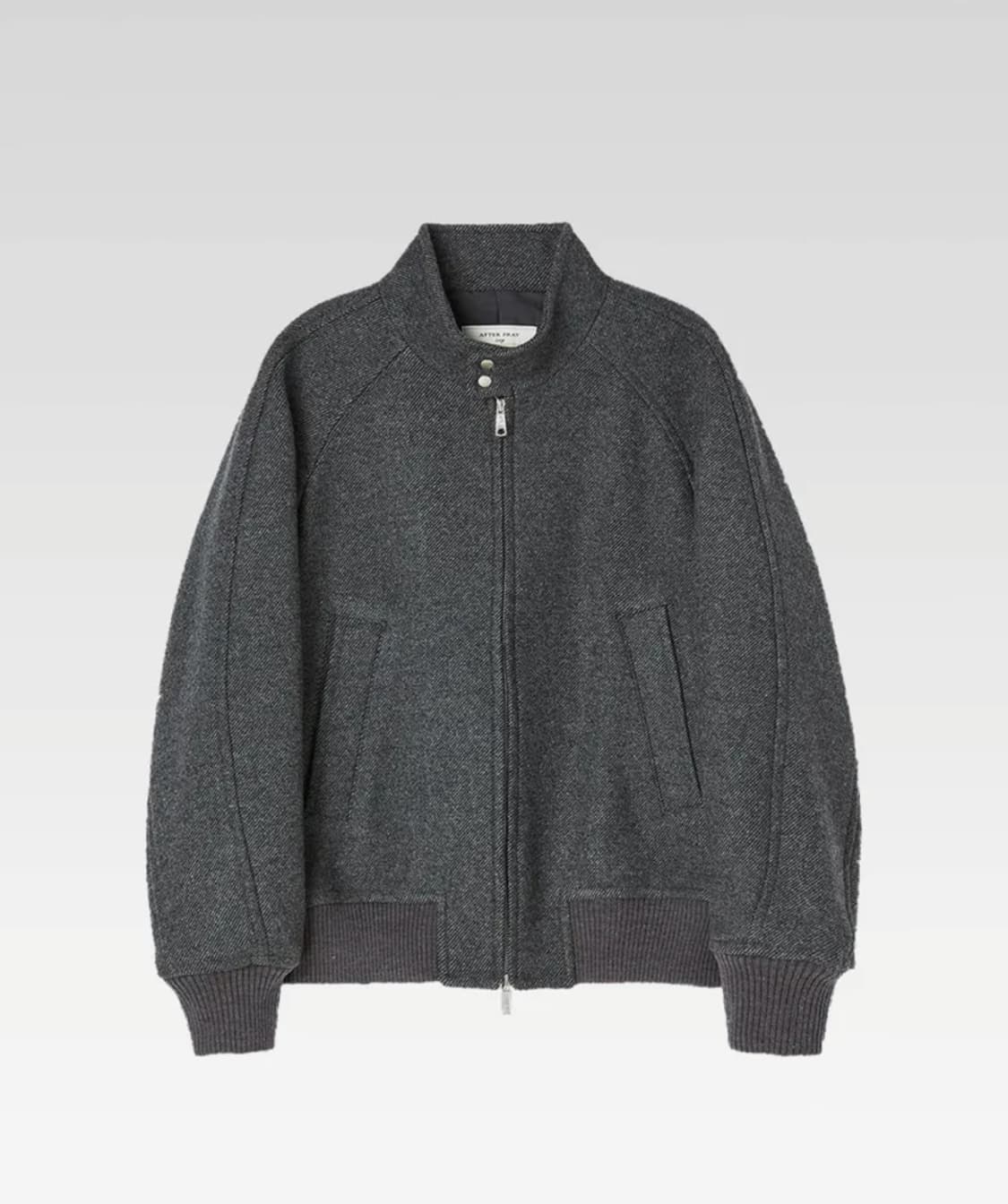 (새상품)애프터프레이 리가즈 해링턴 블루종 차콜 상품이미지1