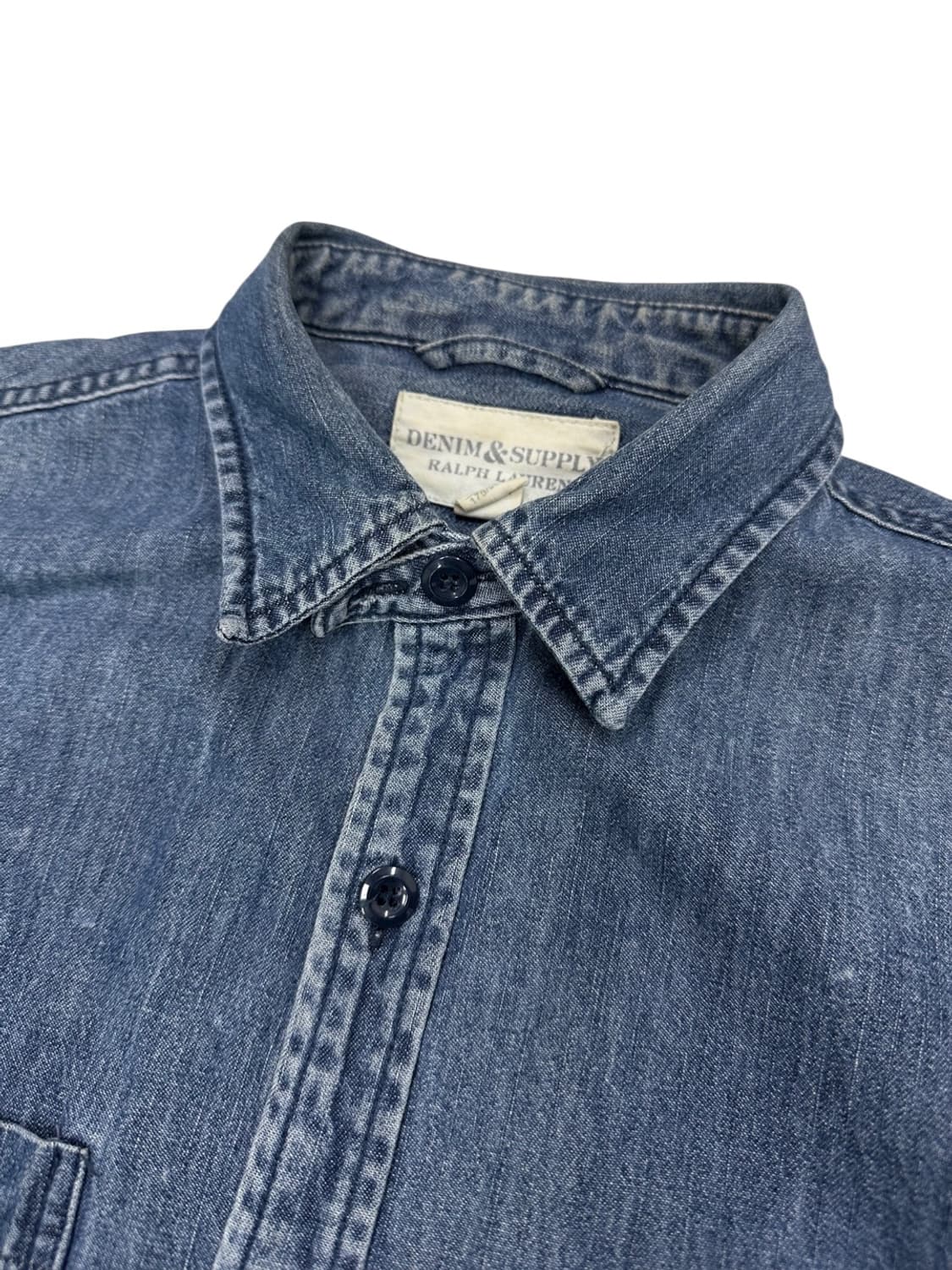 데님앤서플라이 샴브레이 셔츠 (M)  상품이미지3