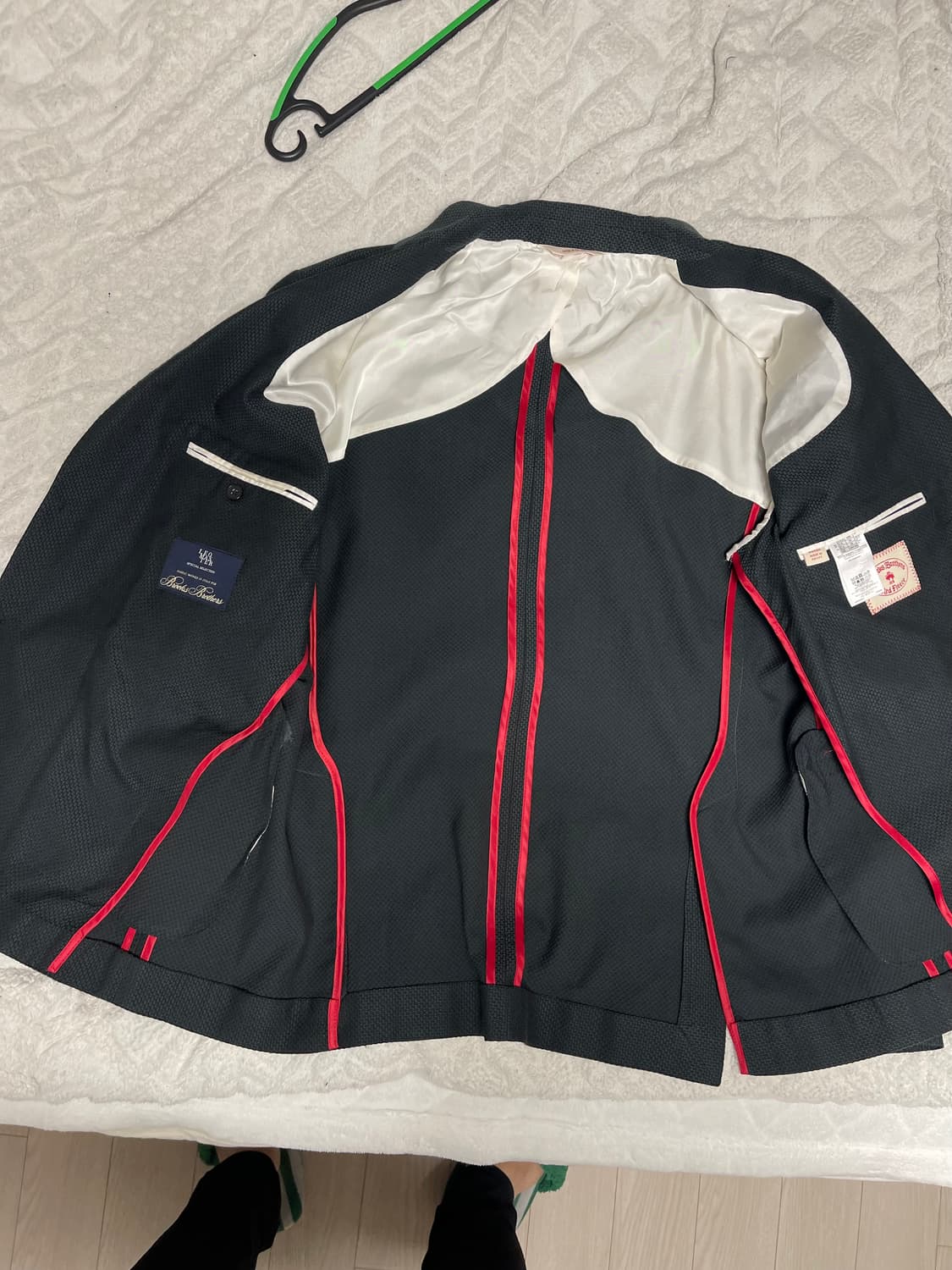 브룩스브라더스 레오 마스터 스페셜셀렉션 울 코튼 혼방 스포츠 코트 44R 상품이미지7