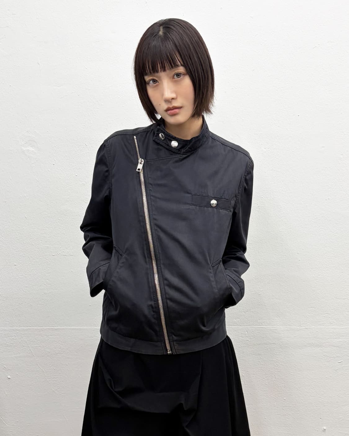 마크 제이콥스 비대칭 집업 블루종 상품이미지1