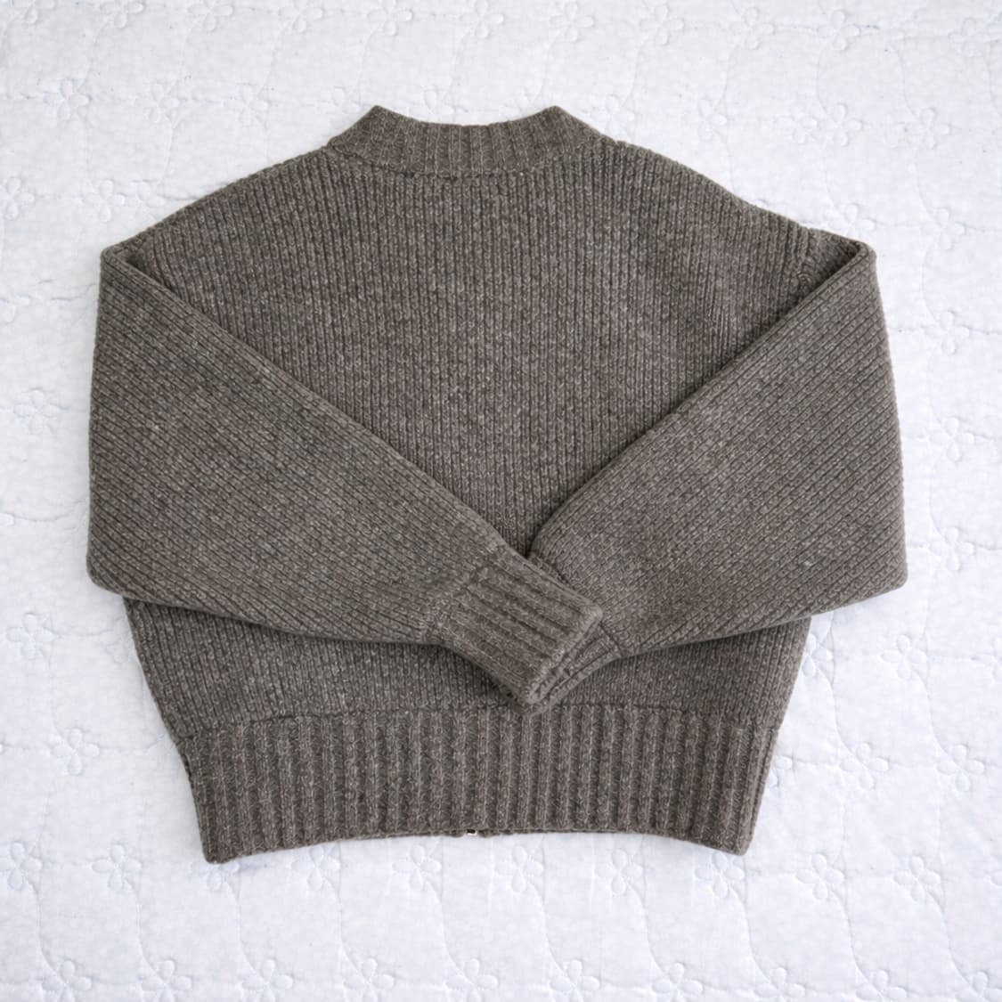 자라 ZARA 그레이 니트 집업 S사이즈 상품이미지2