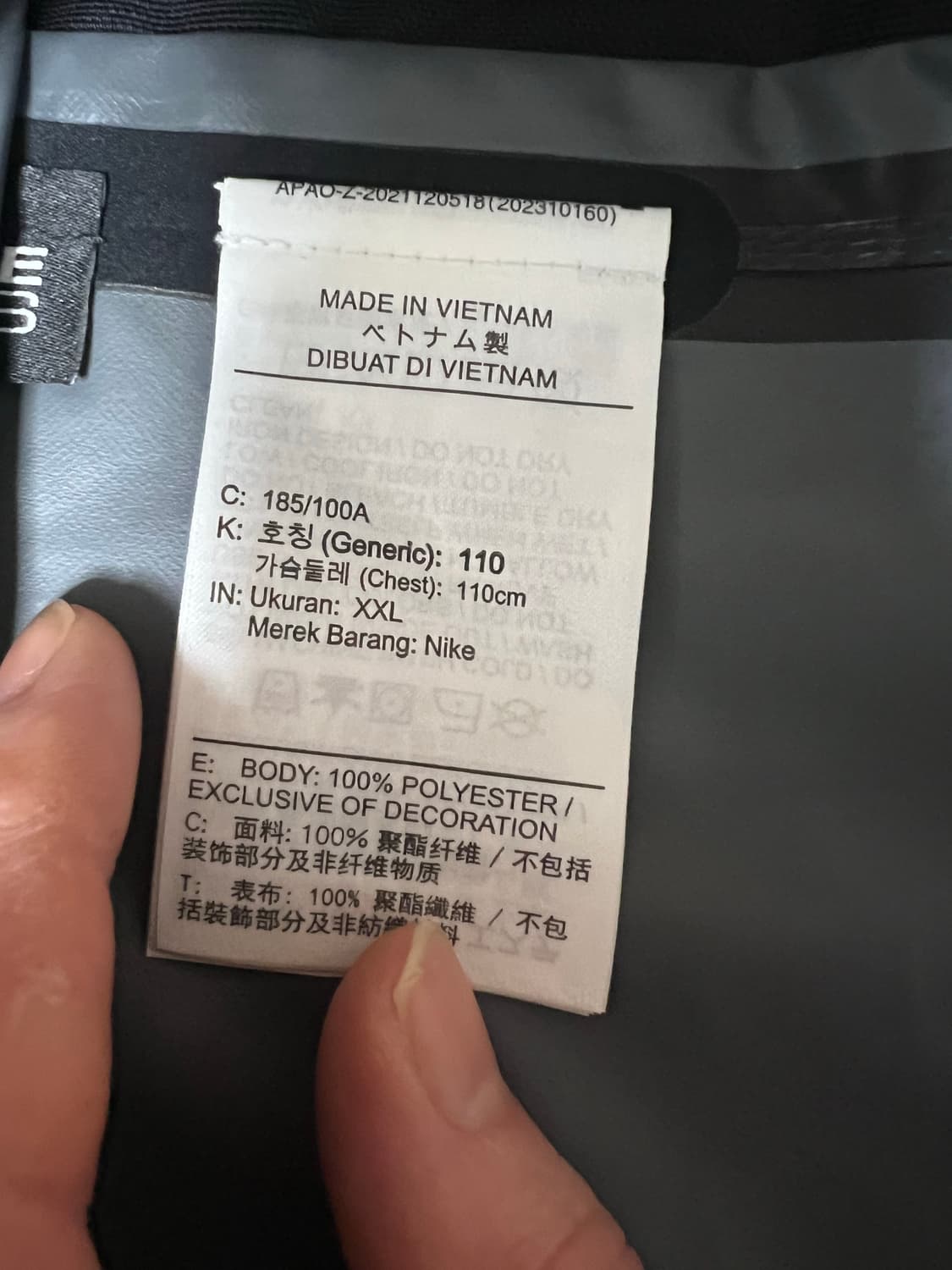 [XXL] 나이키 ACG 스톰핏 ADV 케스케이드 블랙 - 아시아 상품이미지3