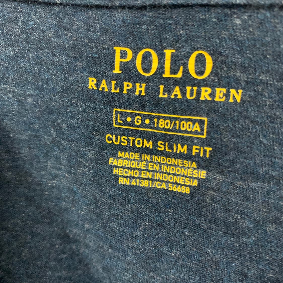 L 폴로랄프로렌 커스텀 슬림핏 빅포니 3 반팔티 상품이미지5