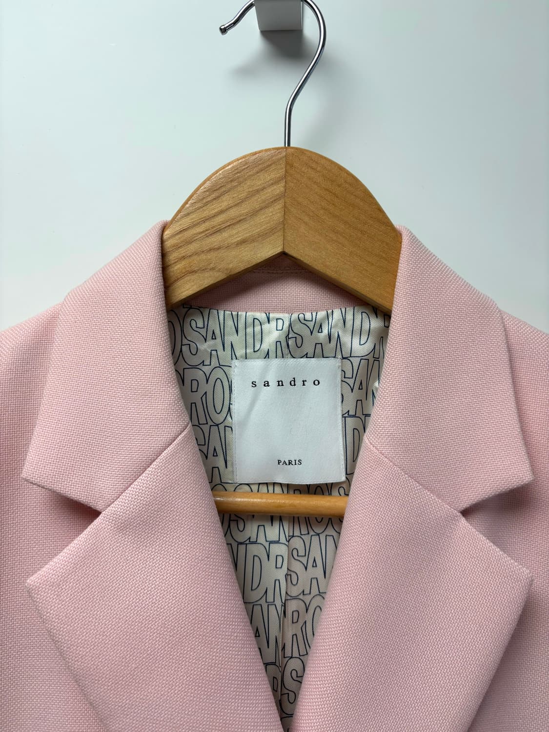 산드로 핑크 블레이저 자켓 상품이미지3