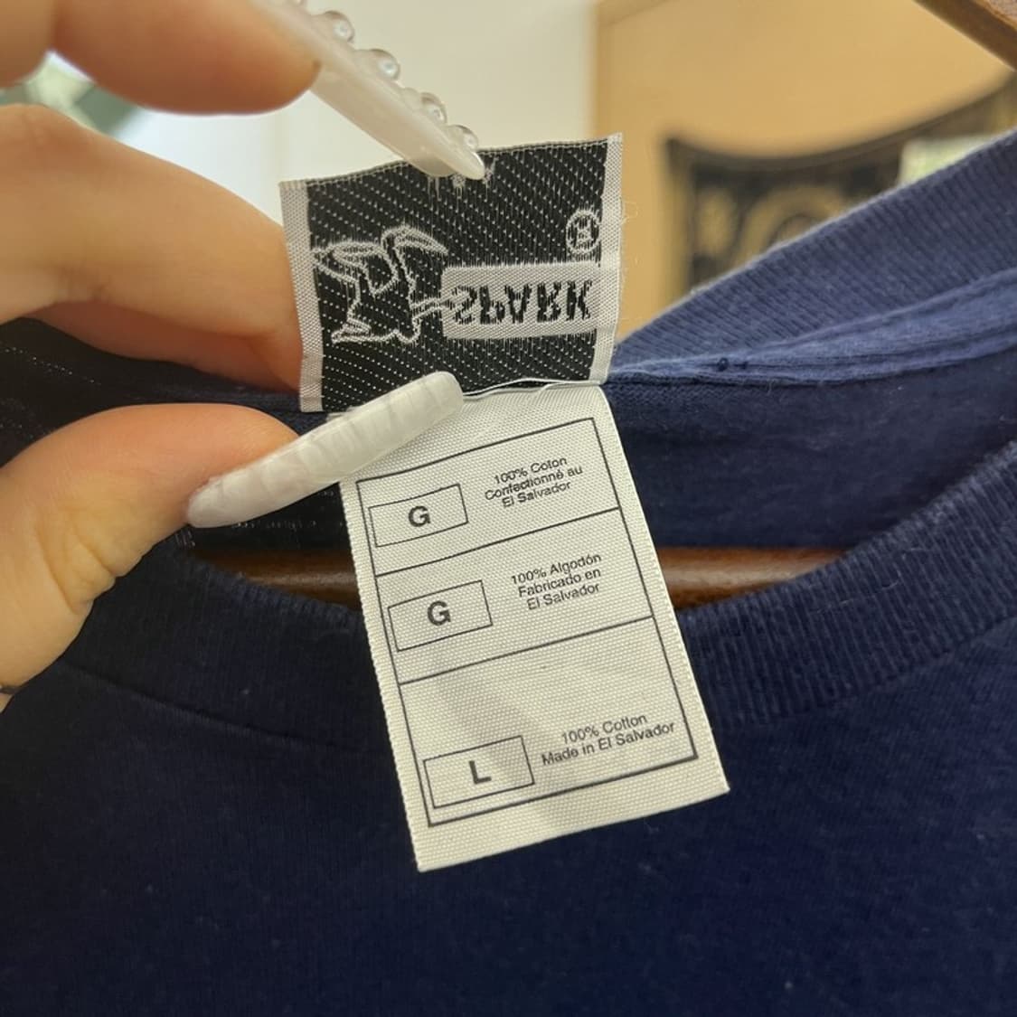 스피크 USA 빈티지 올드스쿨 레트로 성조기 반팔티 L C10899 상품이미지6