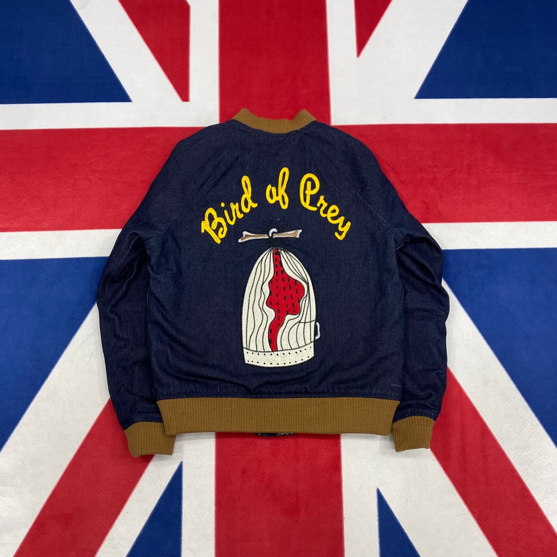 리버시블 데님 스카잔 S 상품이미지3