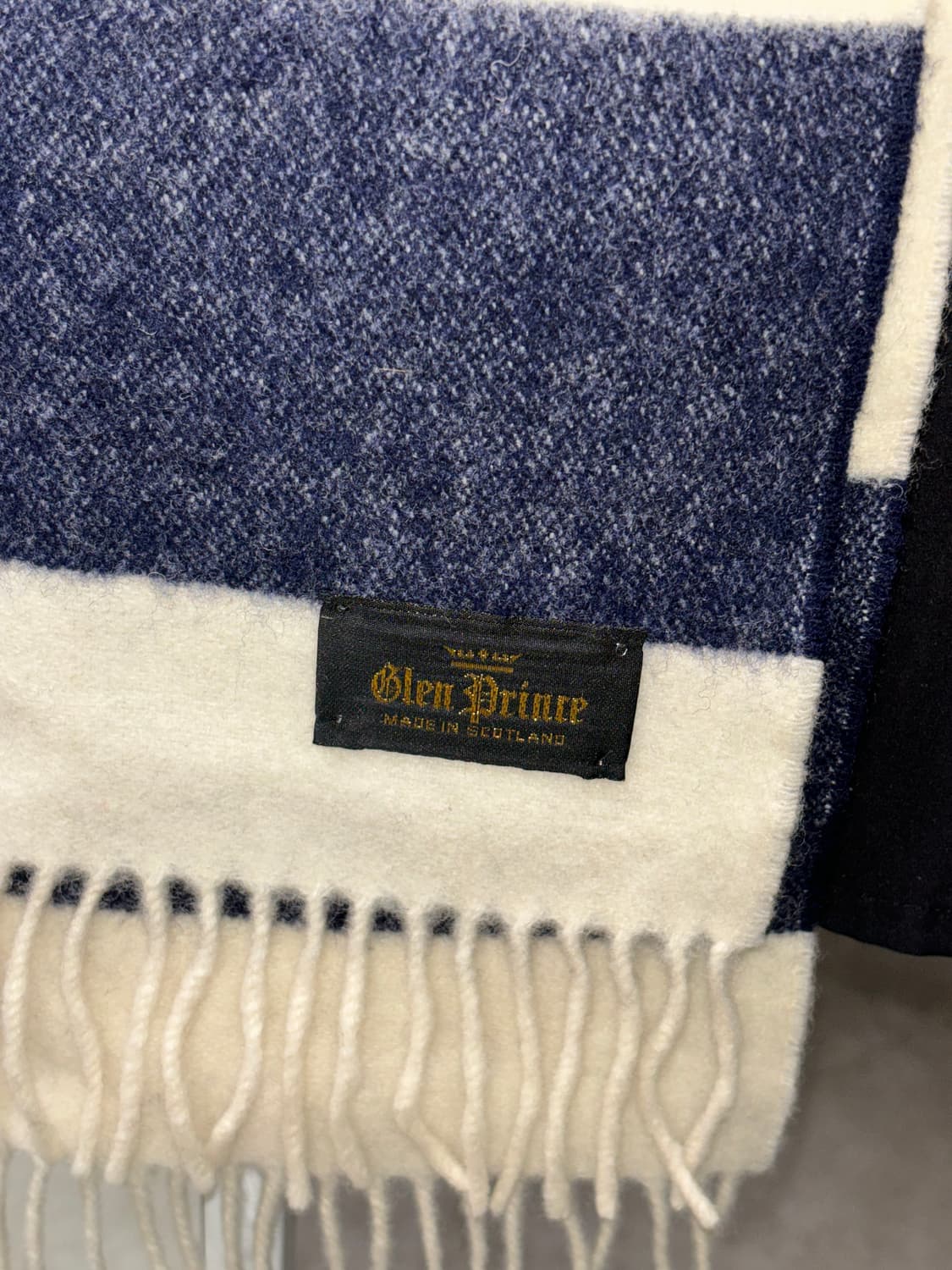 Glen prince 스트라이프 울 머플러 상품이미지3