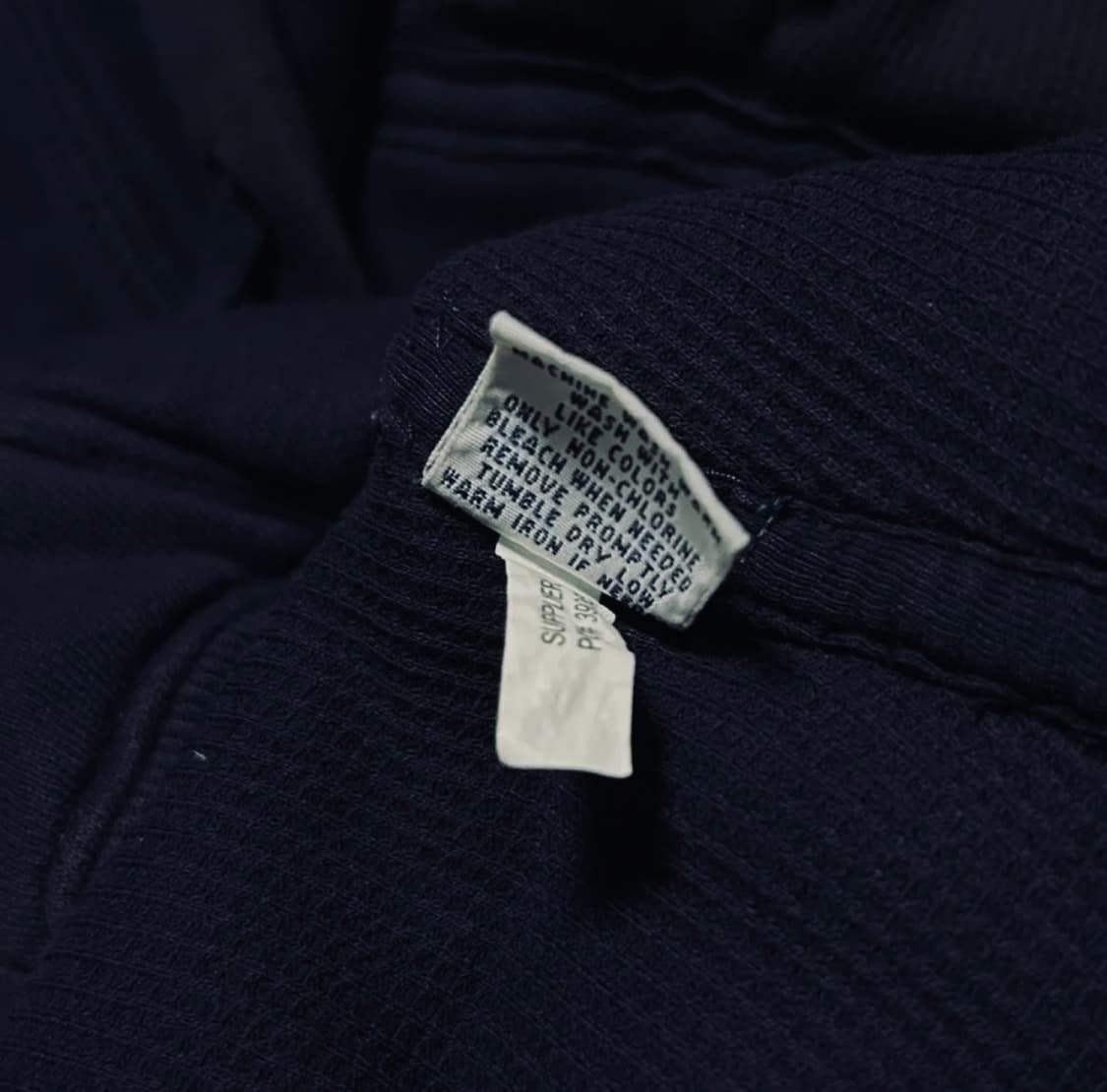 P패치 폴로 패딩 조끼 상품이미지3