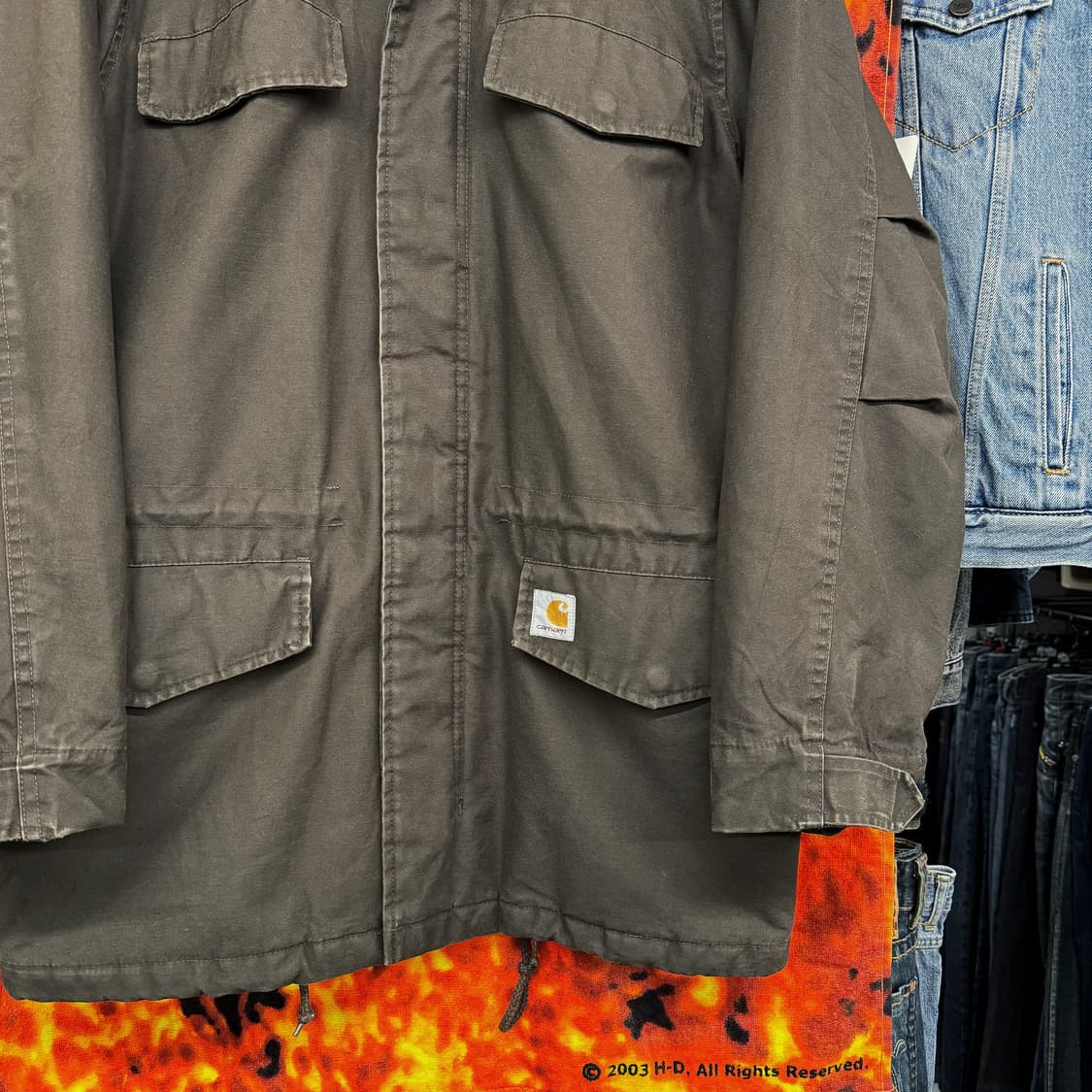 칼하트 힉맨 코트 (XL)   상품이미지2