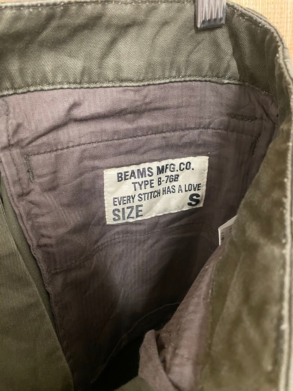 BEAMS MFG CO TYPE B-76B cargo pants 상품이미지8