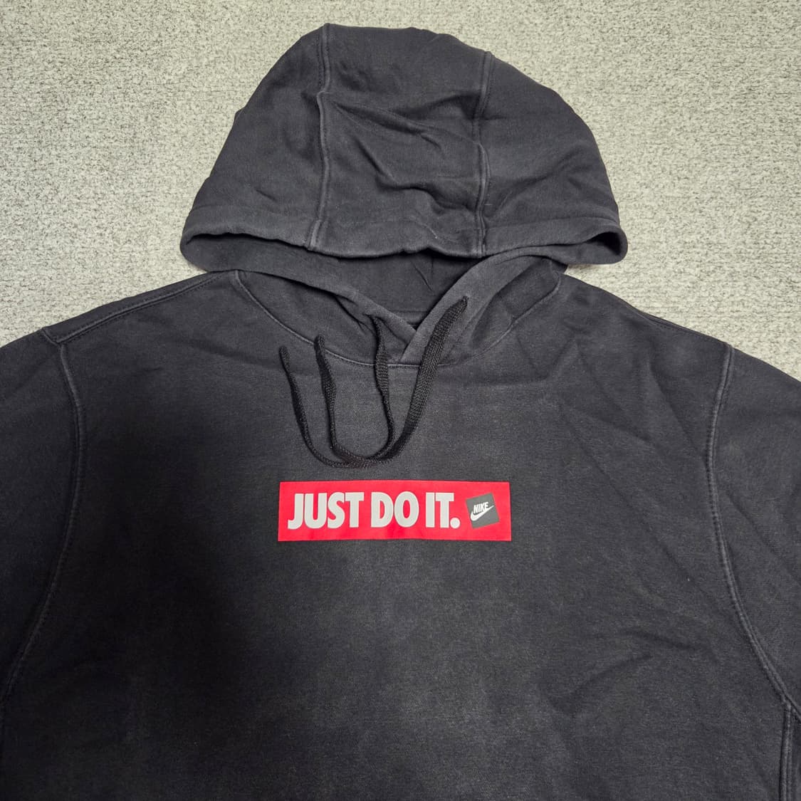 Nike 나이키 블랙 후드 티셔츠 L(100) 상품이미지2