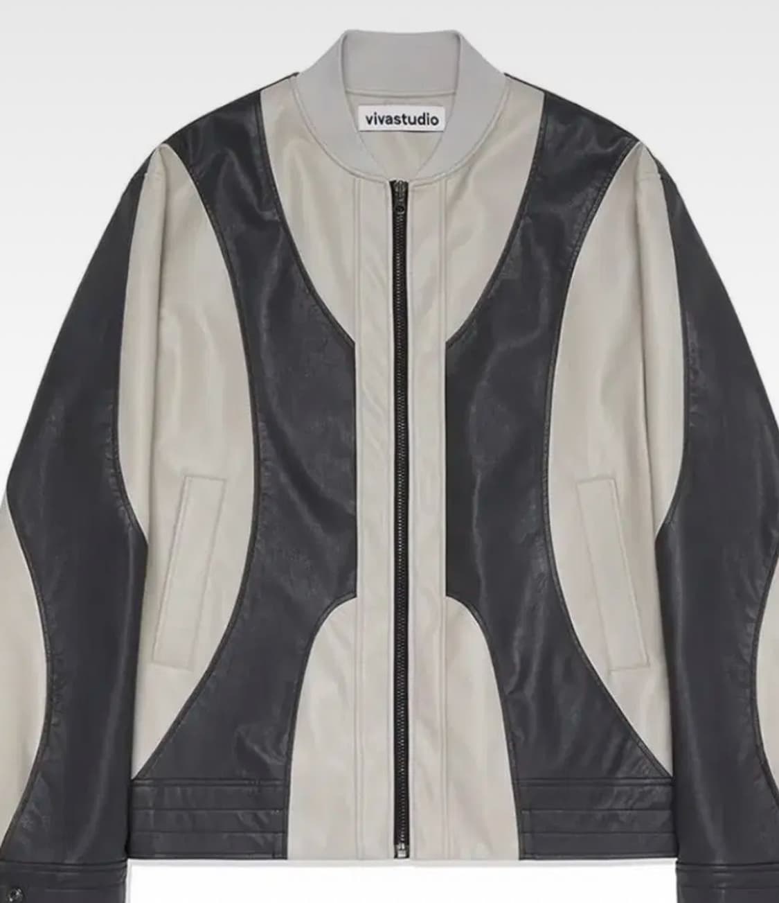 비바스튜디오 크로스오버 비건레더자켓 L 상품이미지1