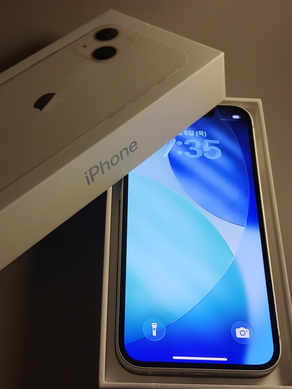 아이폰 13 미니 화이트128GB 풀박스 무하자 상품이미지2