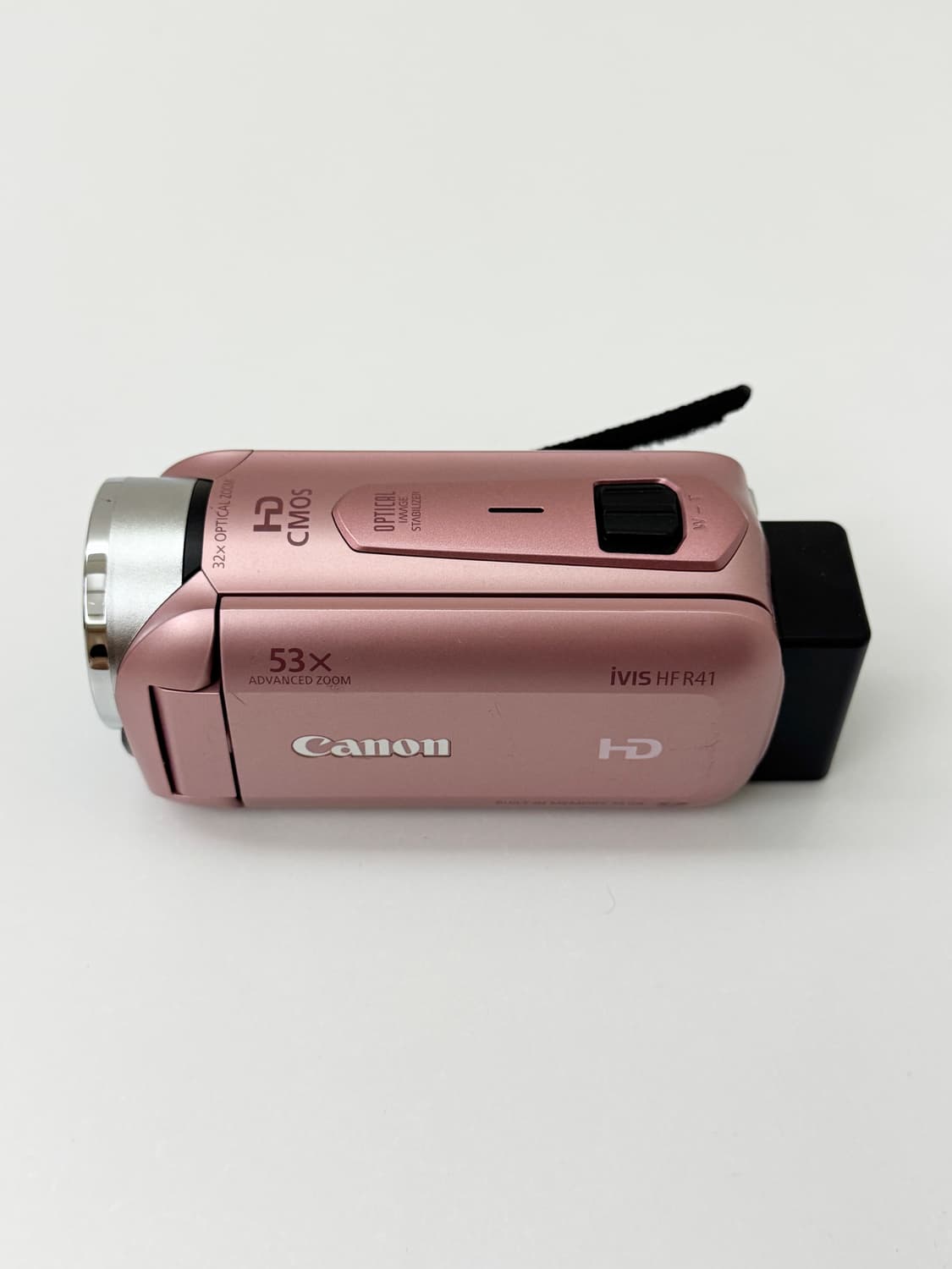 캐논 ivis hf r41 빈티지캠코더 핑크 캠코더 상품이미지2