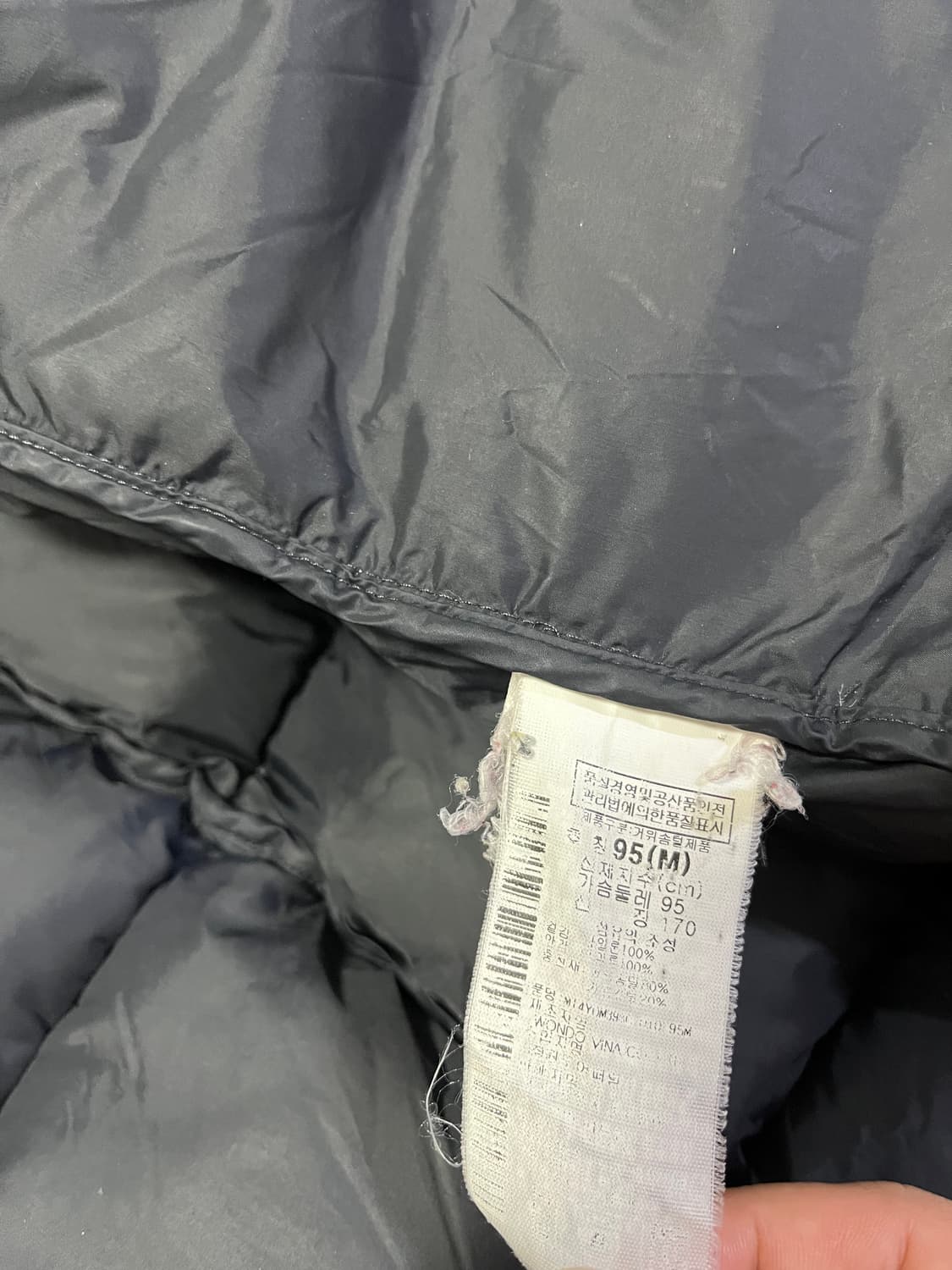 마운틴 하드웨어 에어쉴드패딩M 상품이미지6