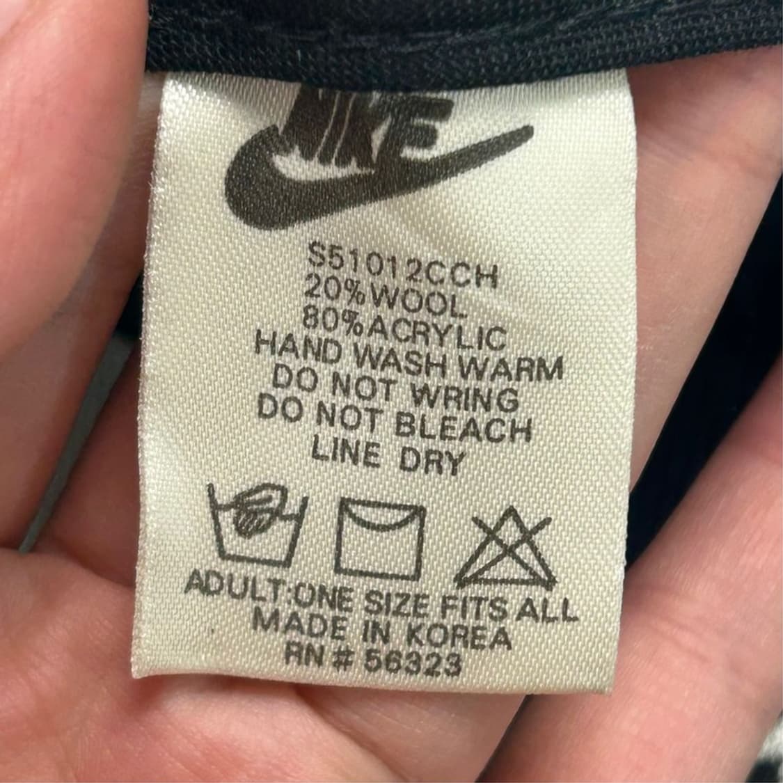 나이키 90s 빈티지 올드스쿨 스우시 볼캡 네이비 상품이미지5