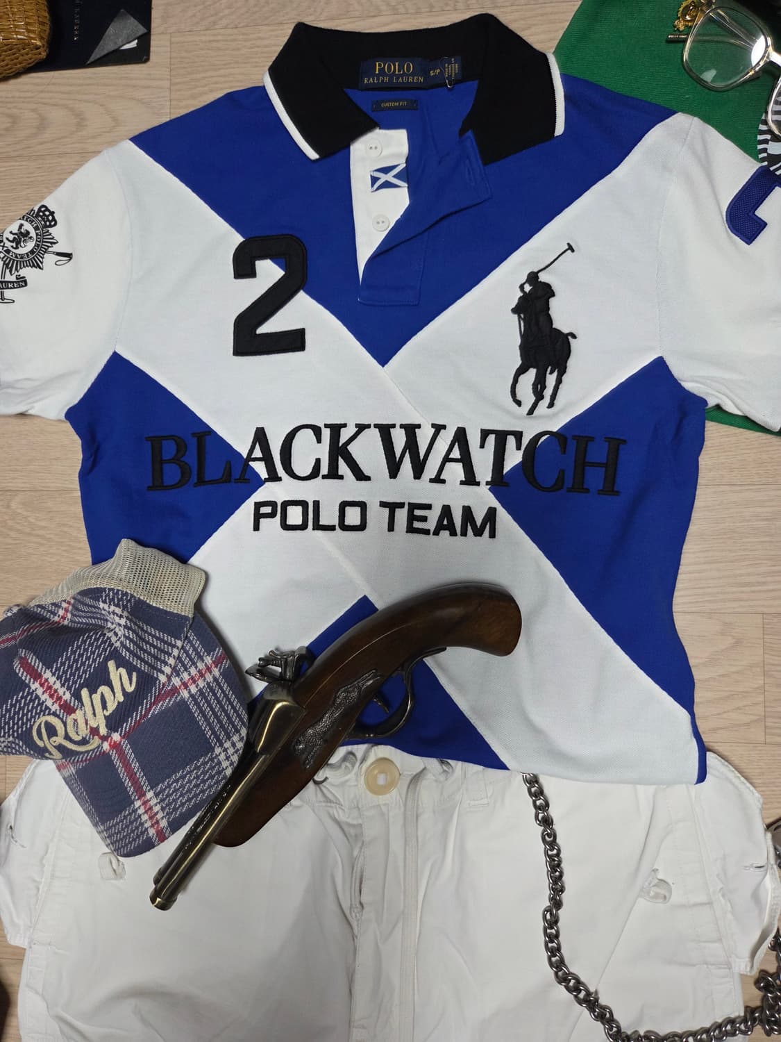 (화보촬영용 1회 착용) POLO RALPH LAUREN 카라티 반팔 티 상품이미지6