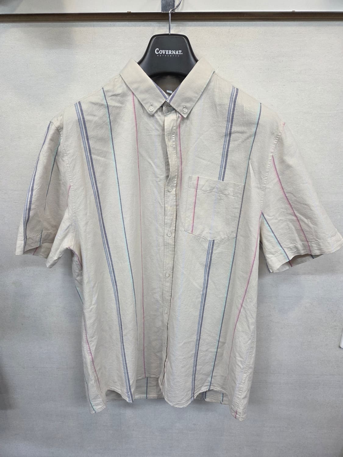 리버아일랜드 멀티컬러 스트라이프 셔츠반팔 L 상품이미지1