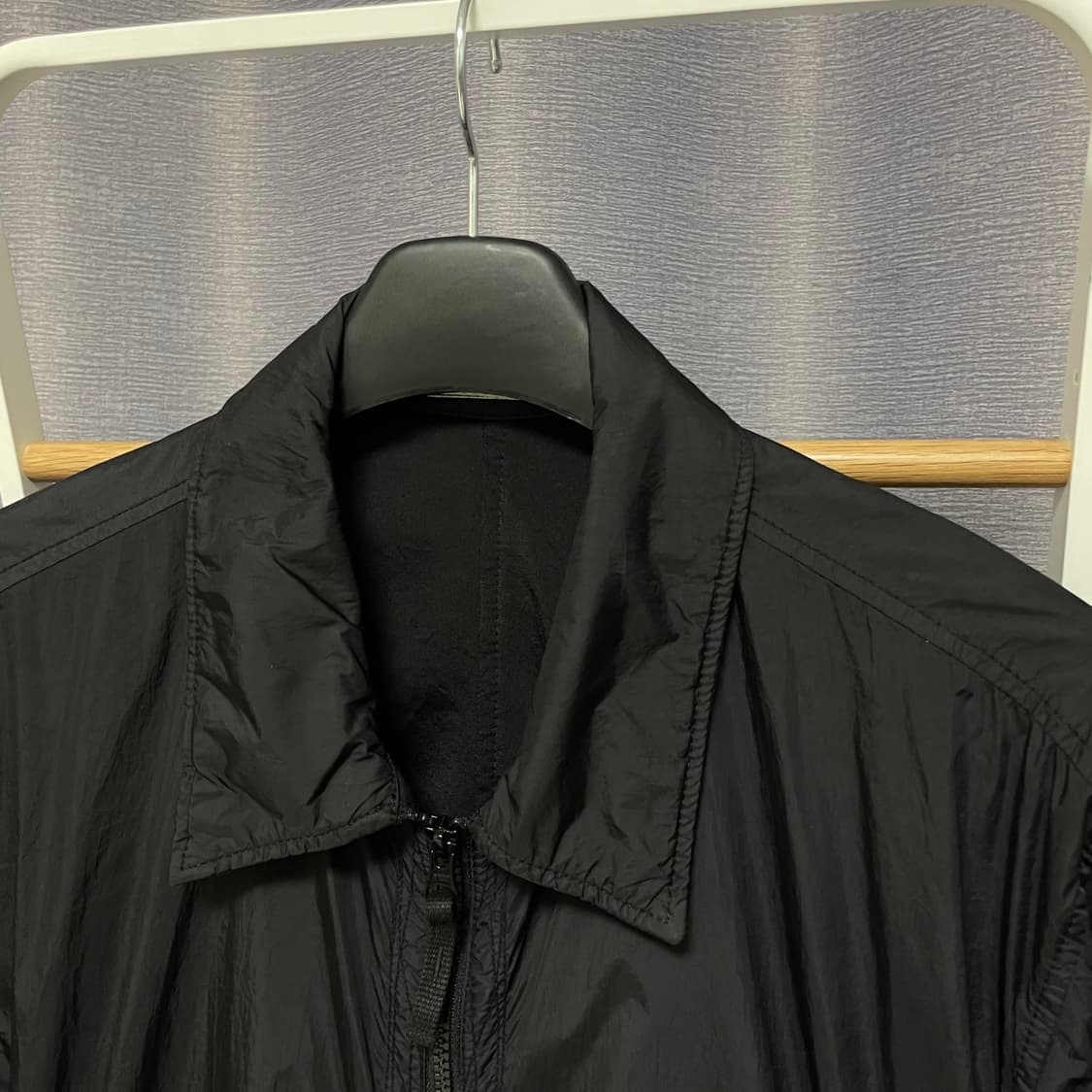 스톤아일랜드 크링클랩스 오버셔츠 (블랙XL) 상품이미지2