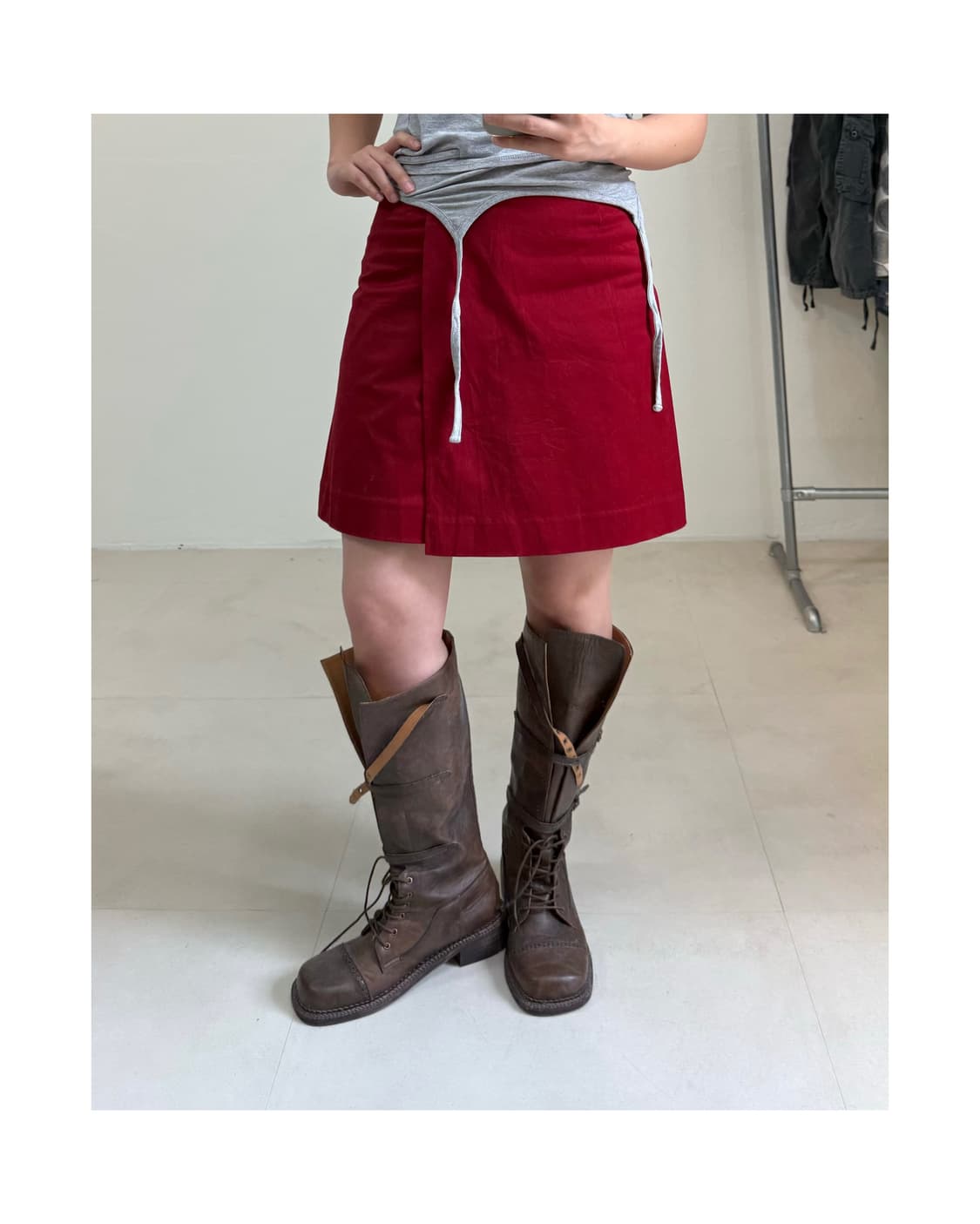 콤사이즘 치마바지 상품이미지1