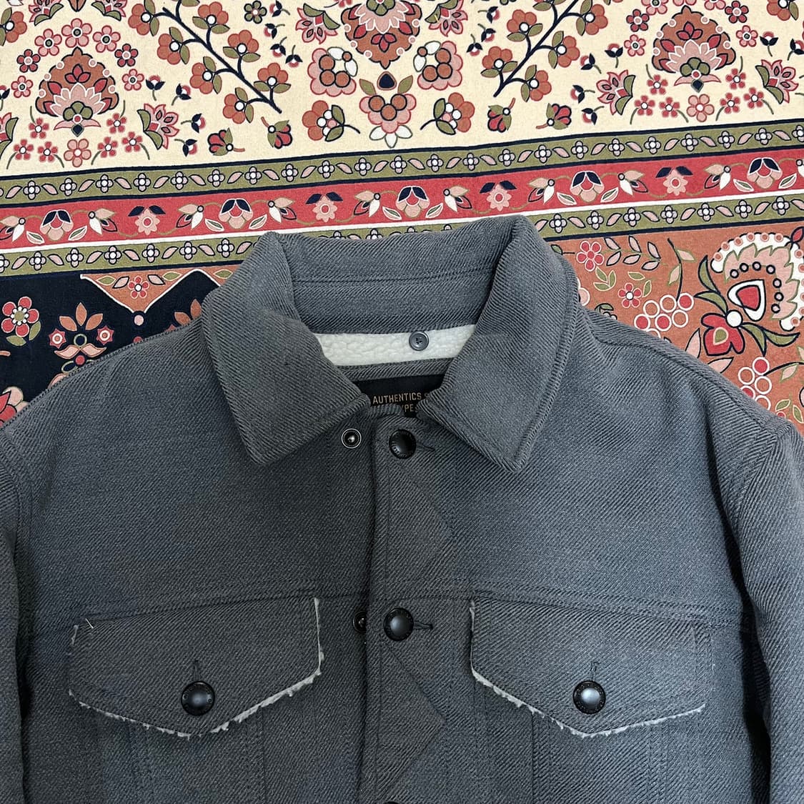 스파오 코듀로이 덤블 양털 덱점퍼 M/95 상품이미지2