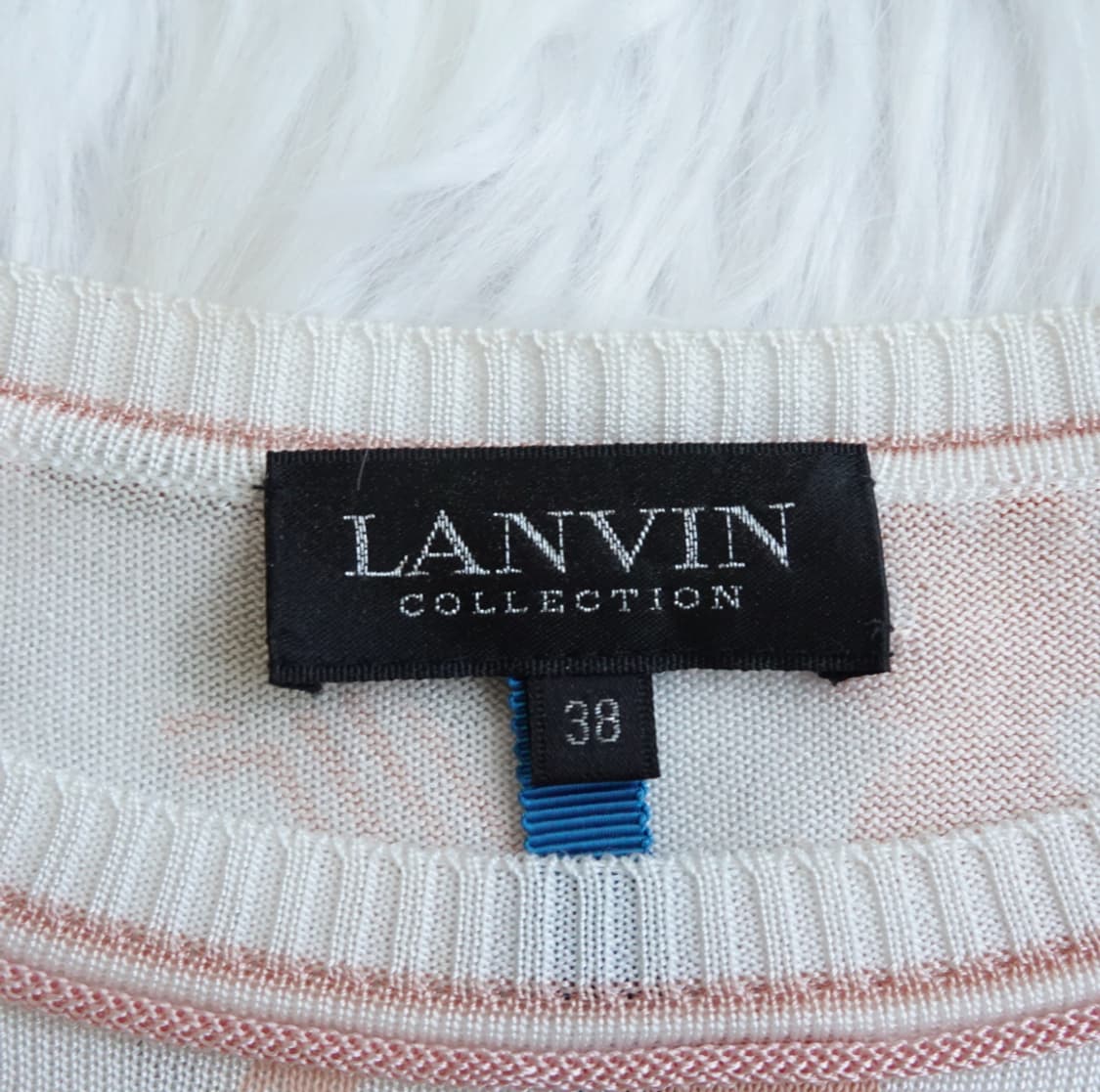 LANVIN 랑방 컬렉션 플라워 반팔 니트 2009 상품이미지4