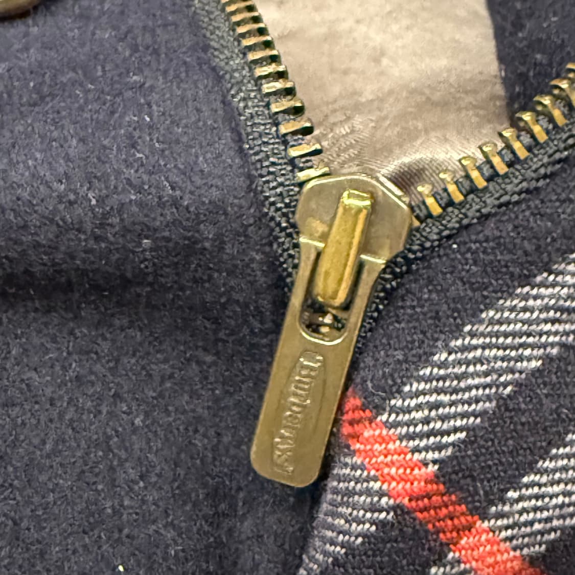 [정품/XL] 버버리 블랙 컬러 숏 코트 b16 상품이미지7