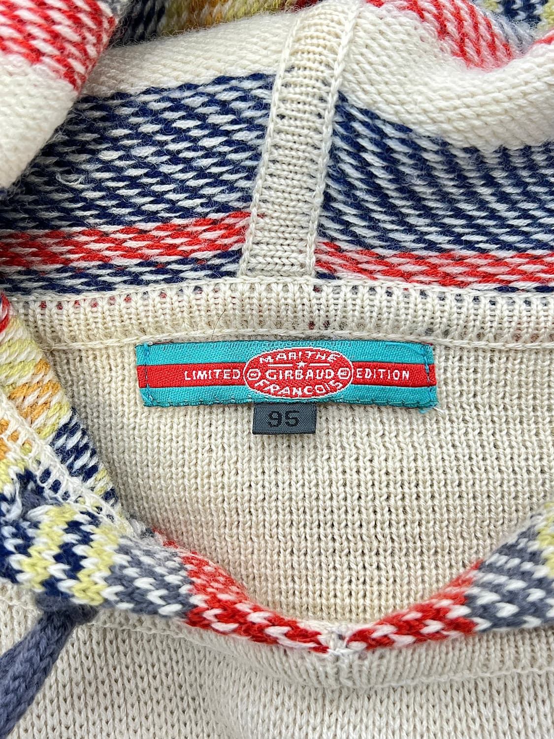 90s 마리떼 프랑소와 저버 맥시칸 줄스 후디 니트 스웨터 상품이미지7