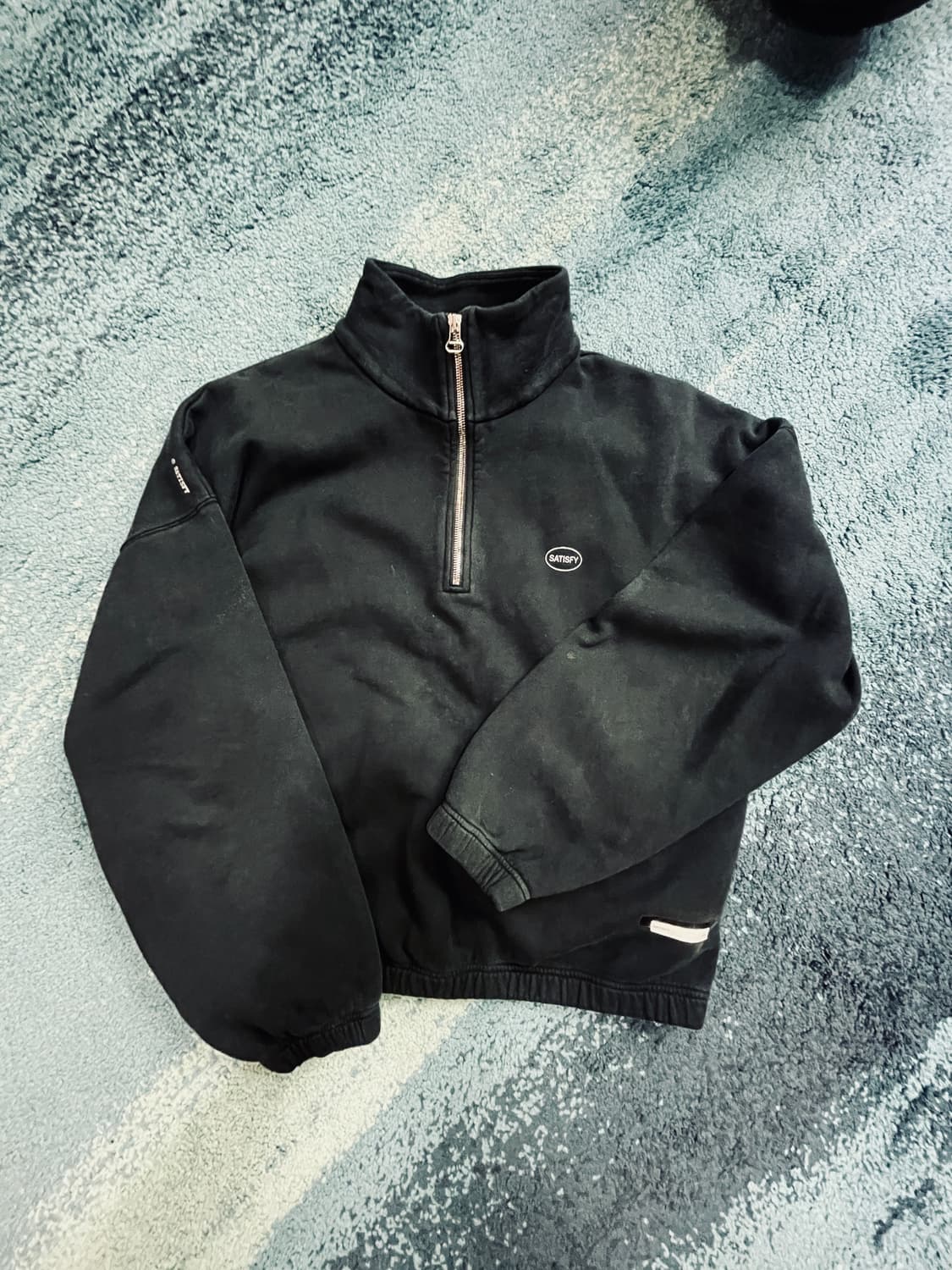 새티스파이 소프트쉘 하프 집업 맨투맨 상품이미지6