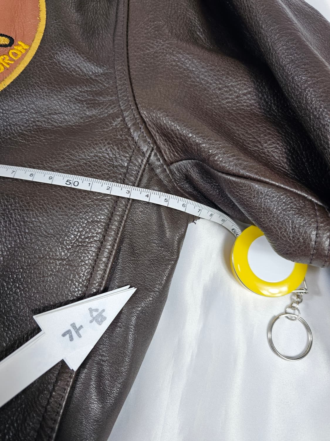 쉐비뇽봄버가죽자켓 상품이미지3