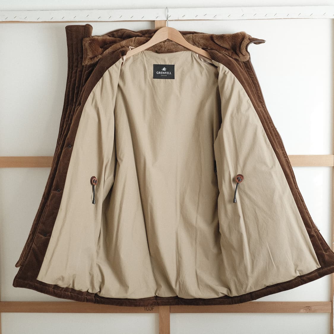그렌펠 래브라도 코듀로이 파카 42(105~)사이즈 브라운 상품이미지10