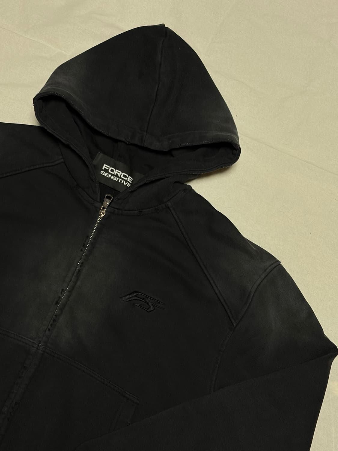 포스센스티브 크롭 후드집업 상품이미지2