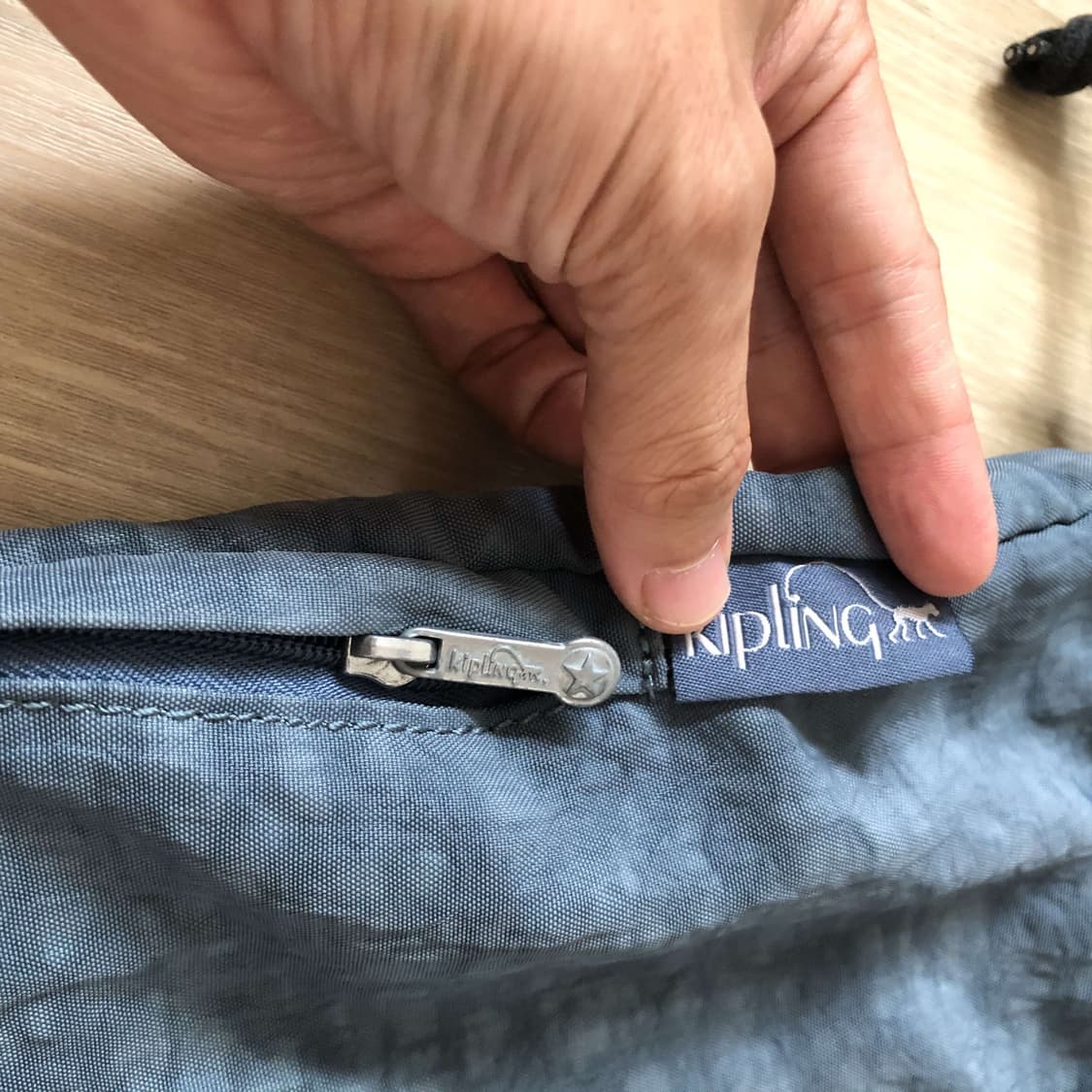 (ONE SIZE) 키플링 KIPLING 복조리 백팩 미들사이즈 블루 상품이미지10