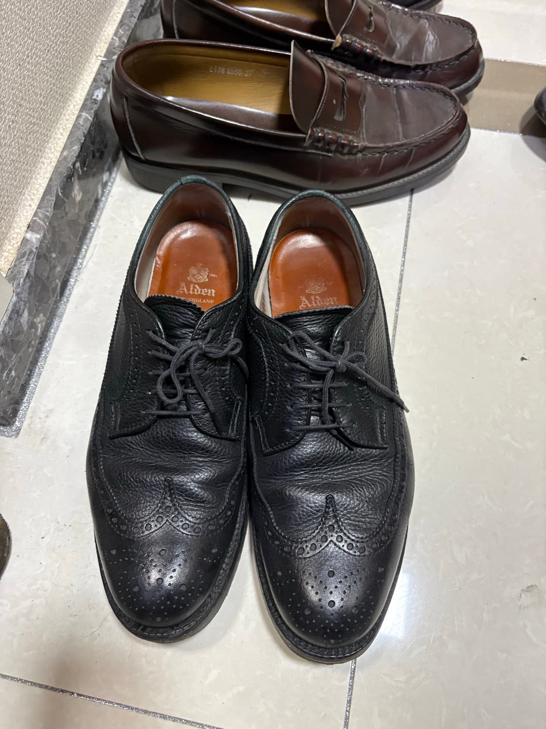 알든 97721 윙팁 더비 상품이미지1