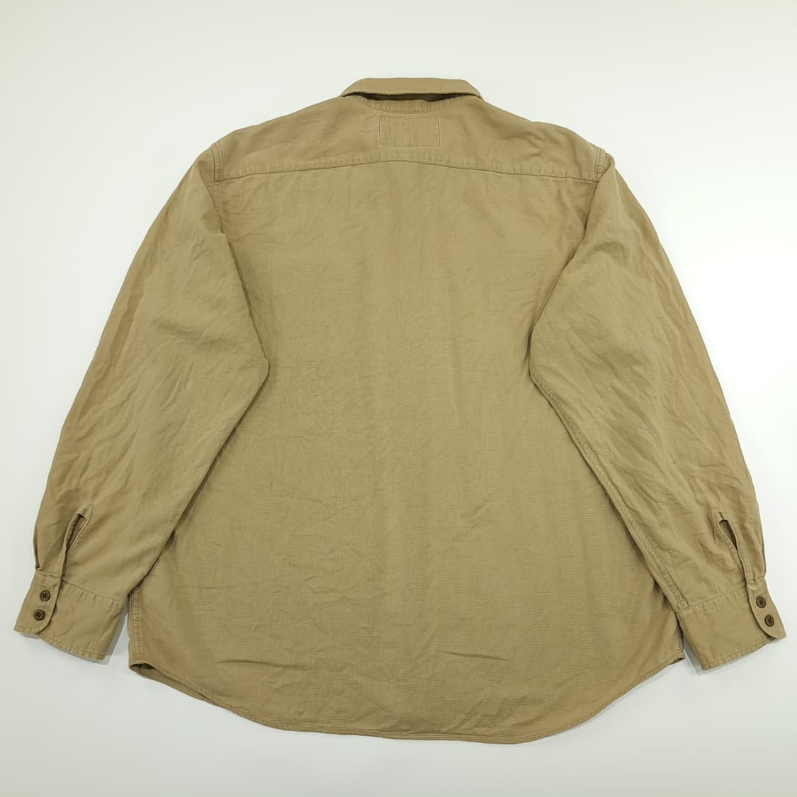 CN861 L 폴로 랄프로렌 사파리 베이지 유틸리티 하프오픈 셔츠 남방 상품이미지9