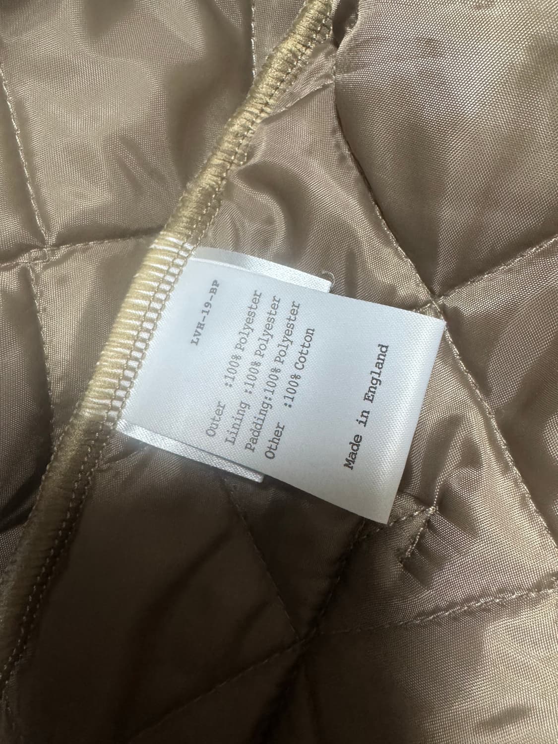 라벤헴 lavenham 퀼팅자켓 36 상품이미지8