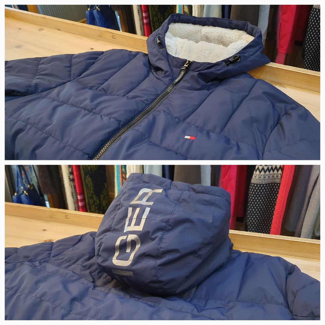 (새상품)95.타미 세르파 후드패딩  상품이미지4