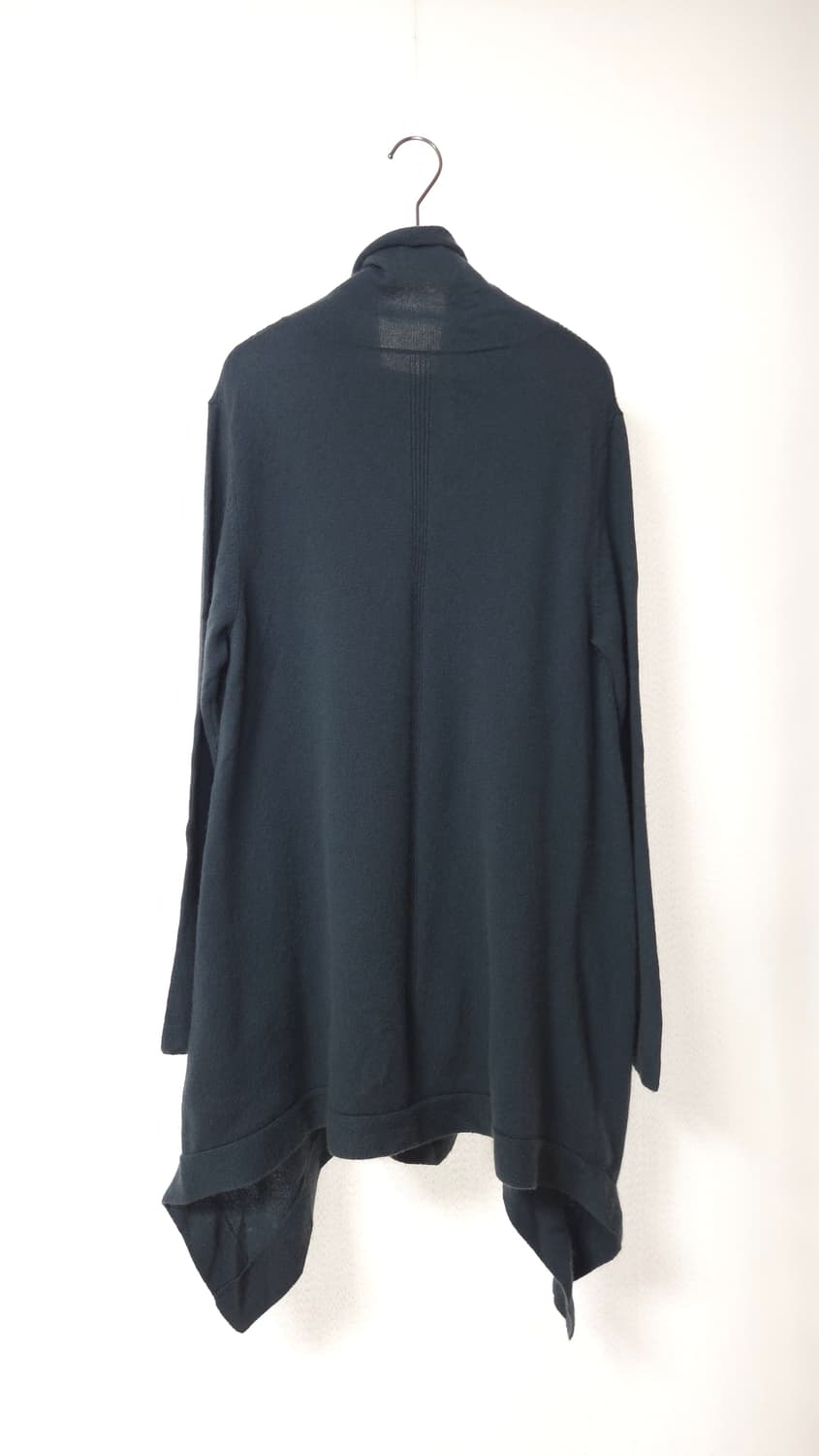 캐시미어100 터틀넥 언밸런스 니트 원피스 55~66 상품이미지6