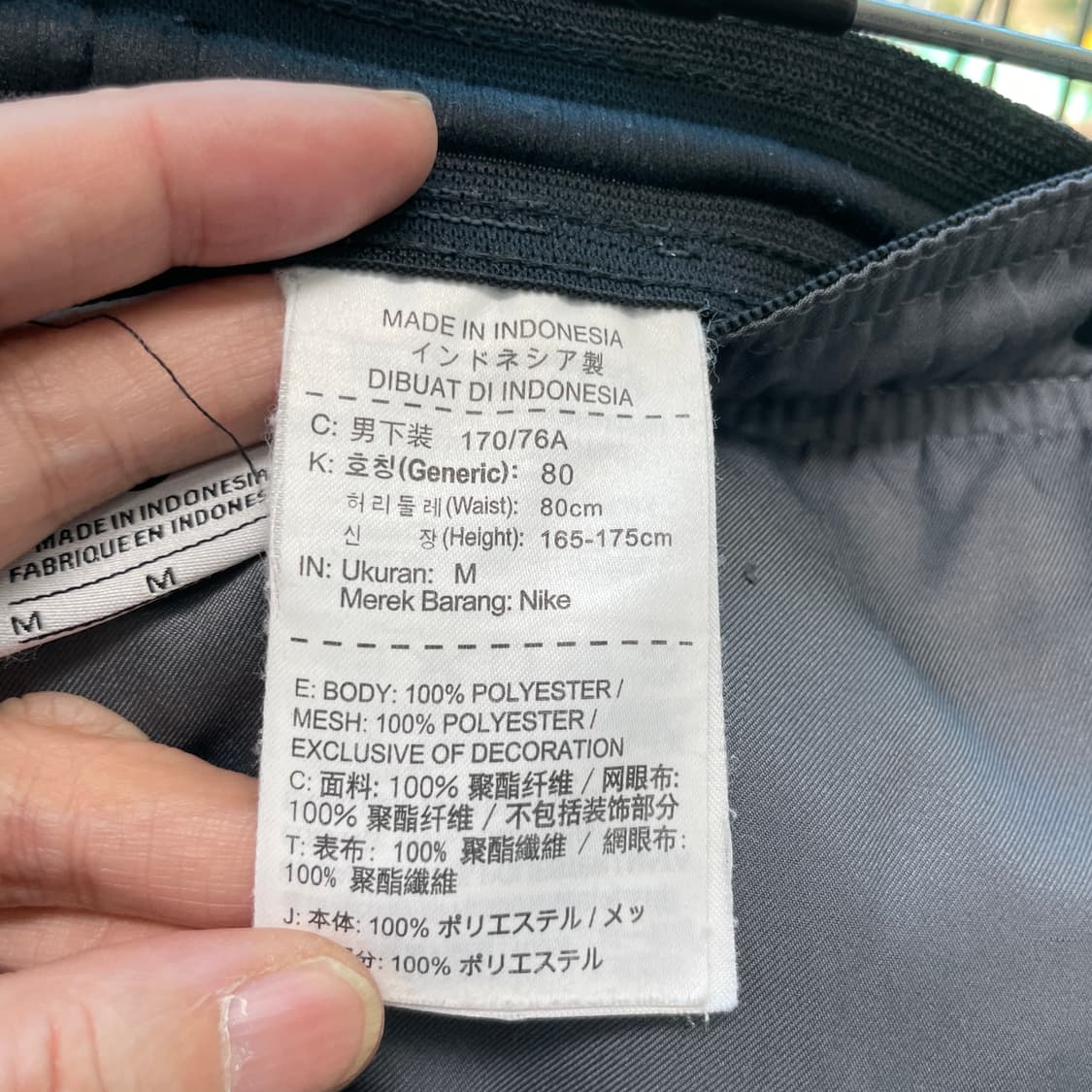 나이키 남성밴딩반바지 그레이 31  상품이미지4