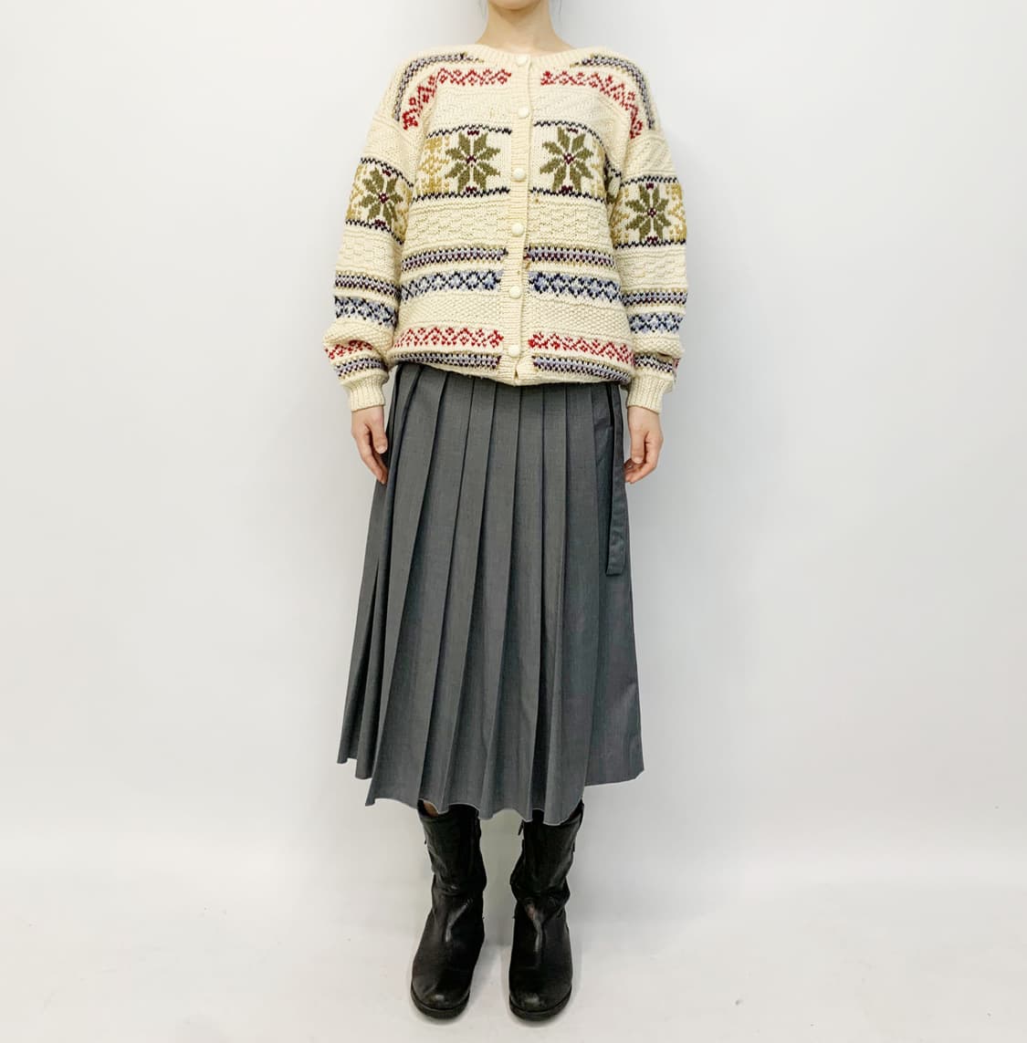  RIO SISTER 핸드메이드 니트 가디건 상품이미지2