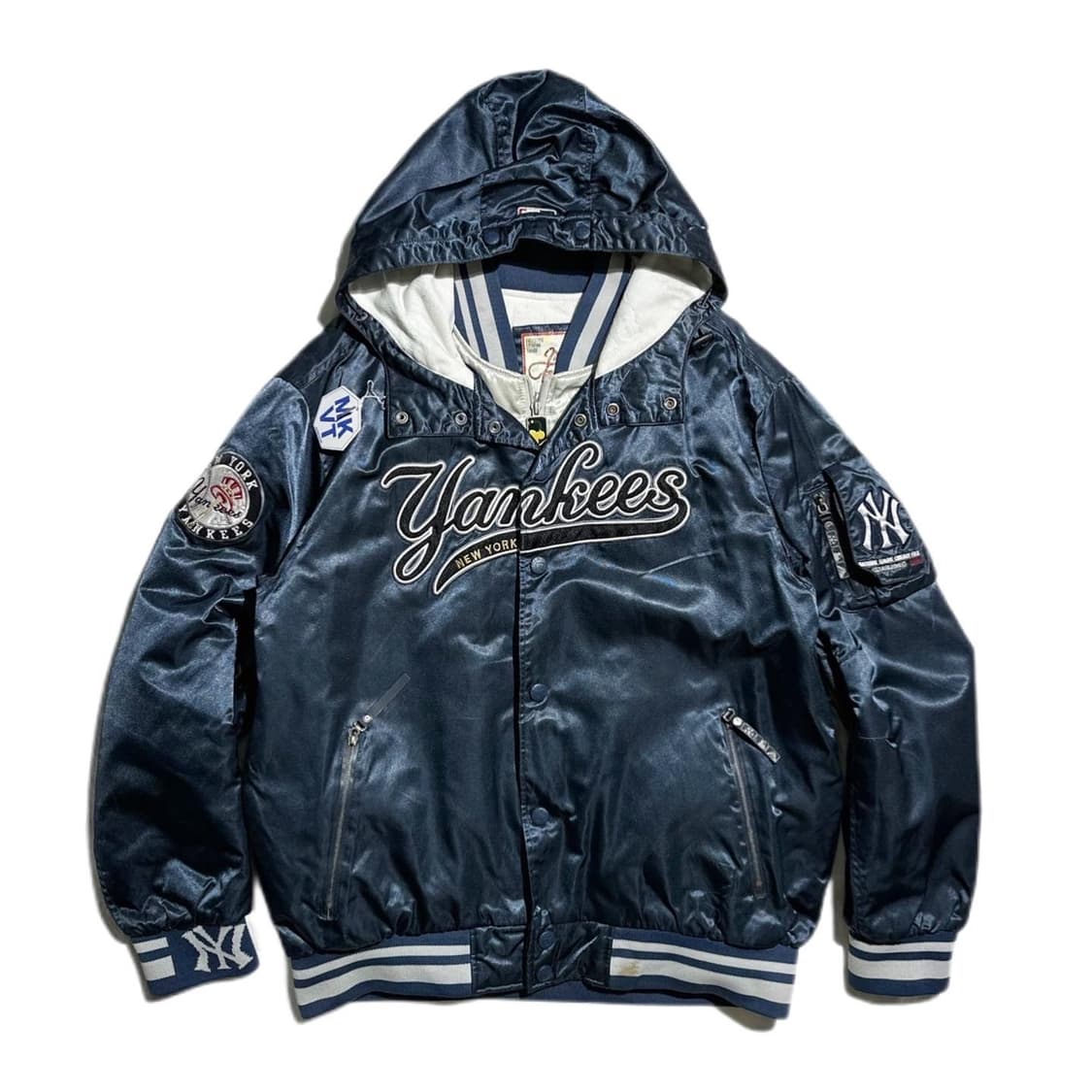 뉴욕 양키즈 후드 바시티 자켓 상품이미지1