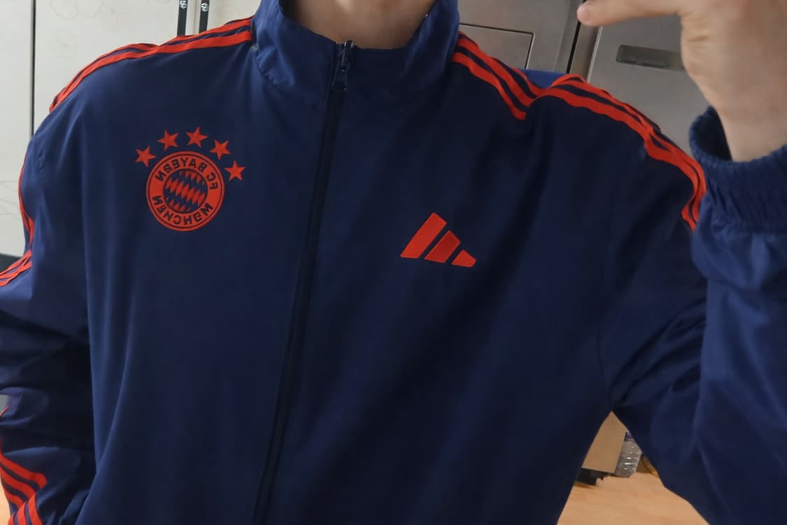 아디다스 바이에른 뮌헨 앤썸 자켓 나이트 인디고 - L 상품이미지2